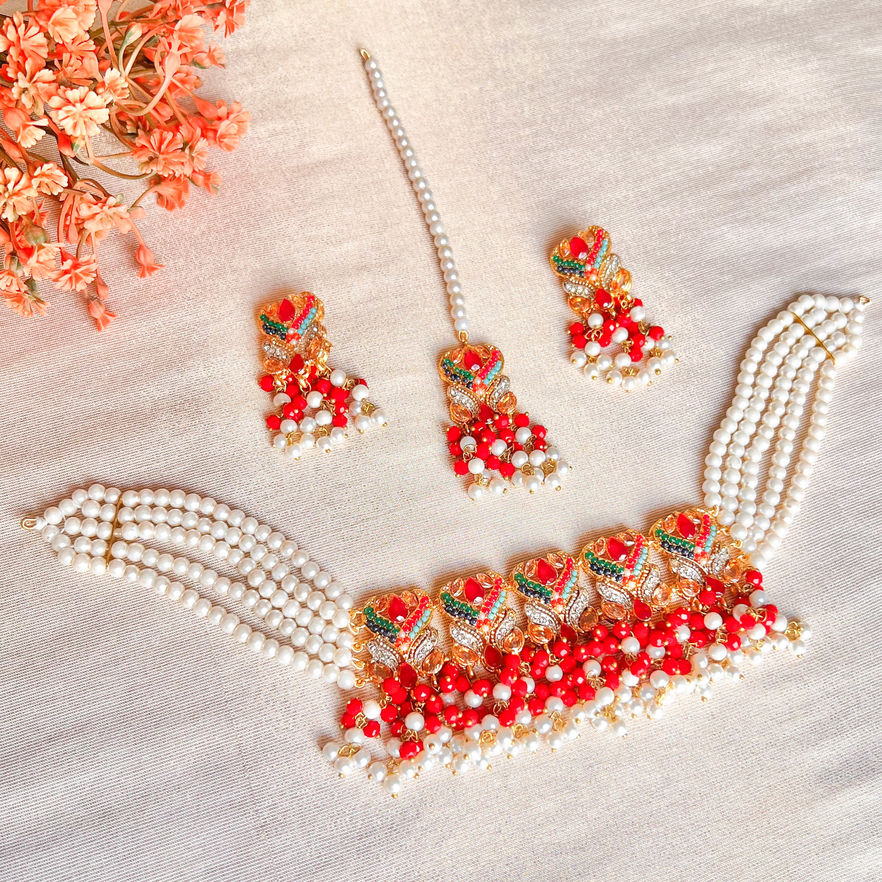 Nazm-e-Gul Choker Set | CS-64