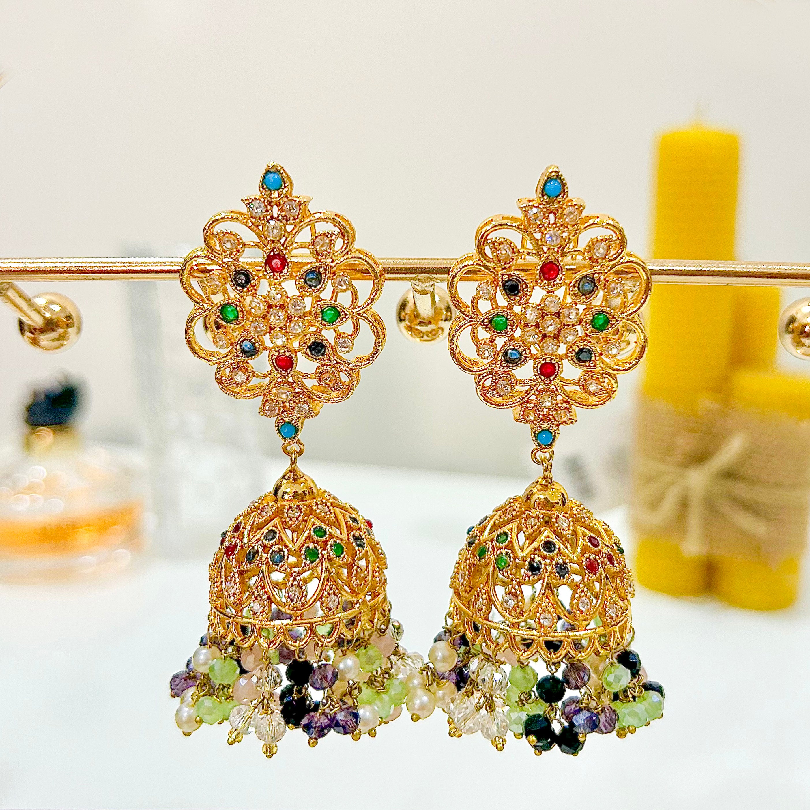 Raqs-e-Noor Jhumkas | JK-34