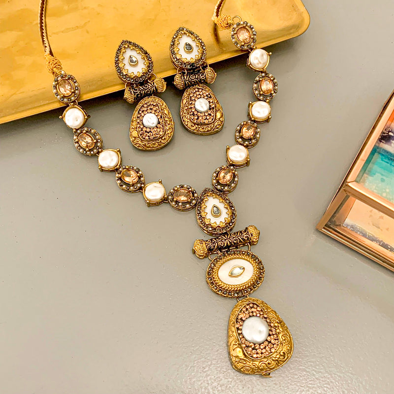 Rang-e-Deewan Necklace | S-57