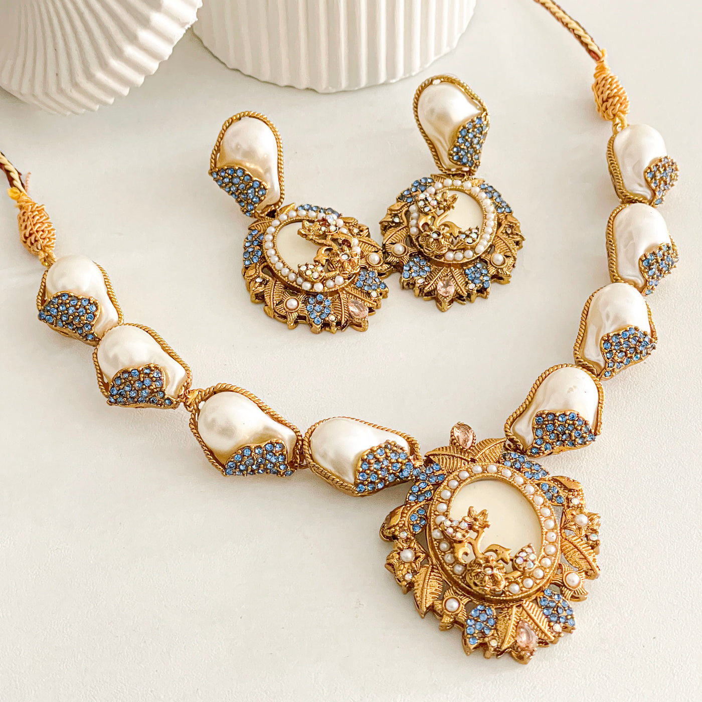 Abresham Necklace Set | S-65