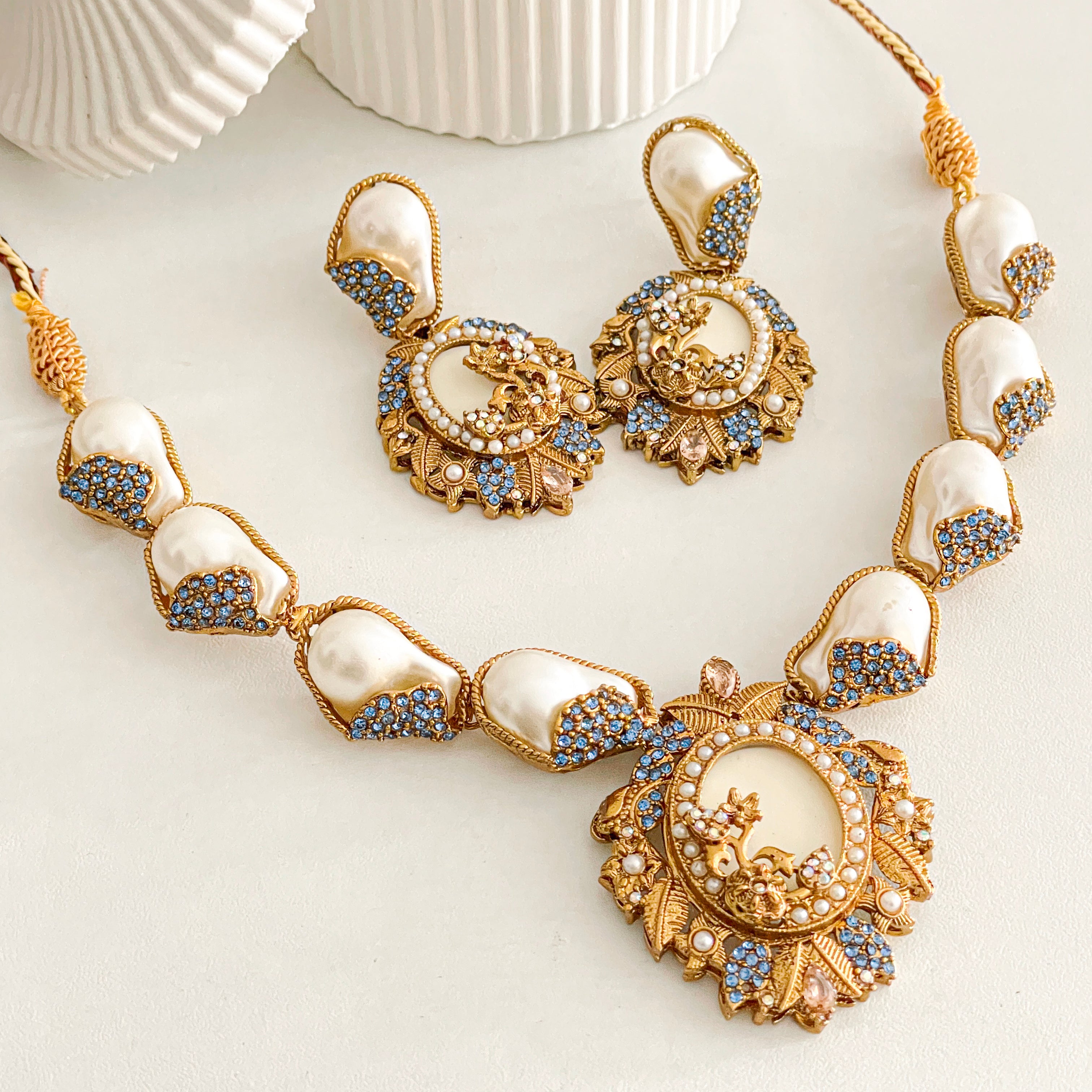 Abresham Necklace Set | S-65