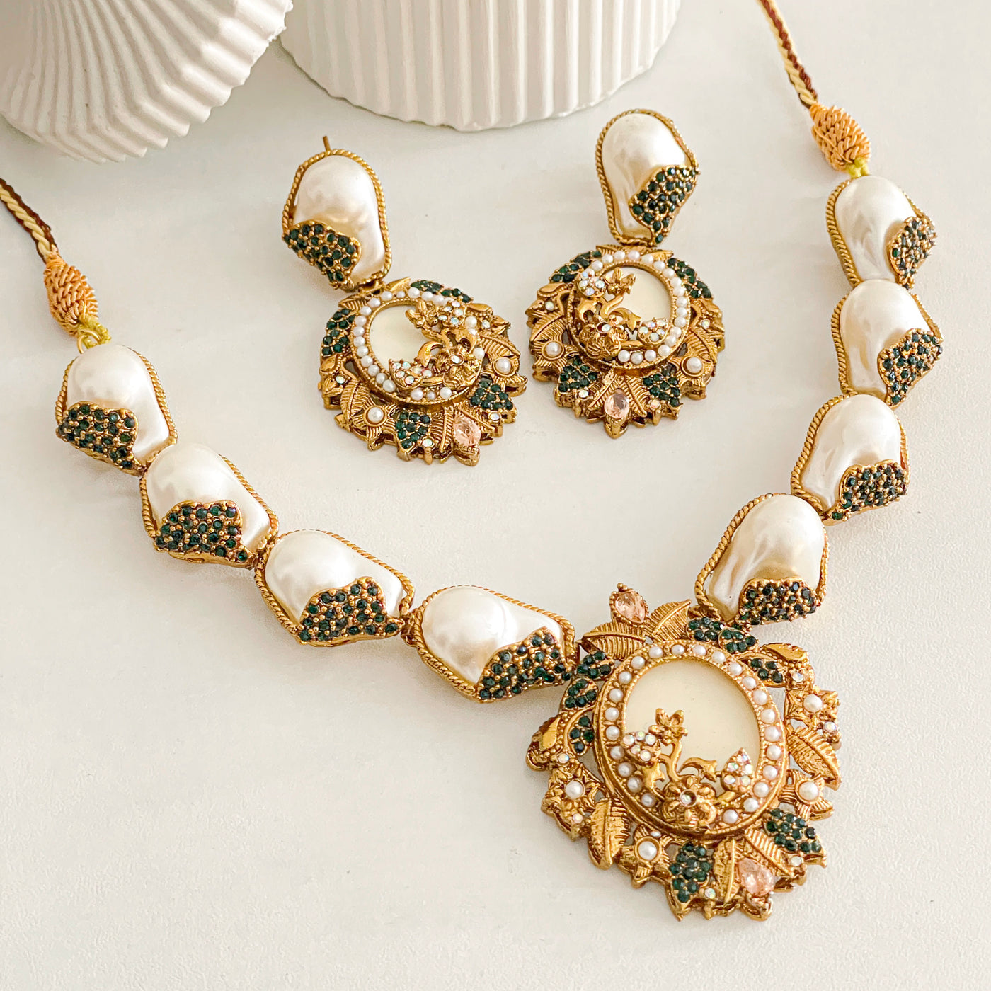 Abresham Necklace Set | S-65