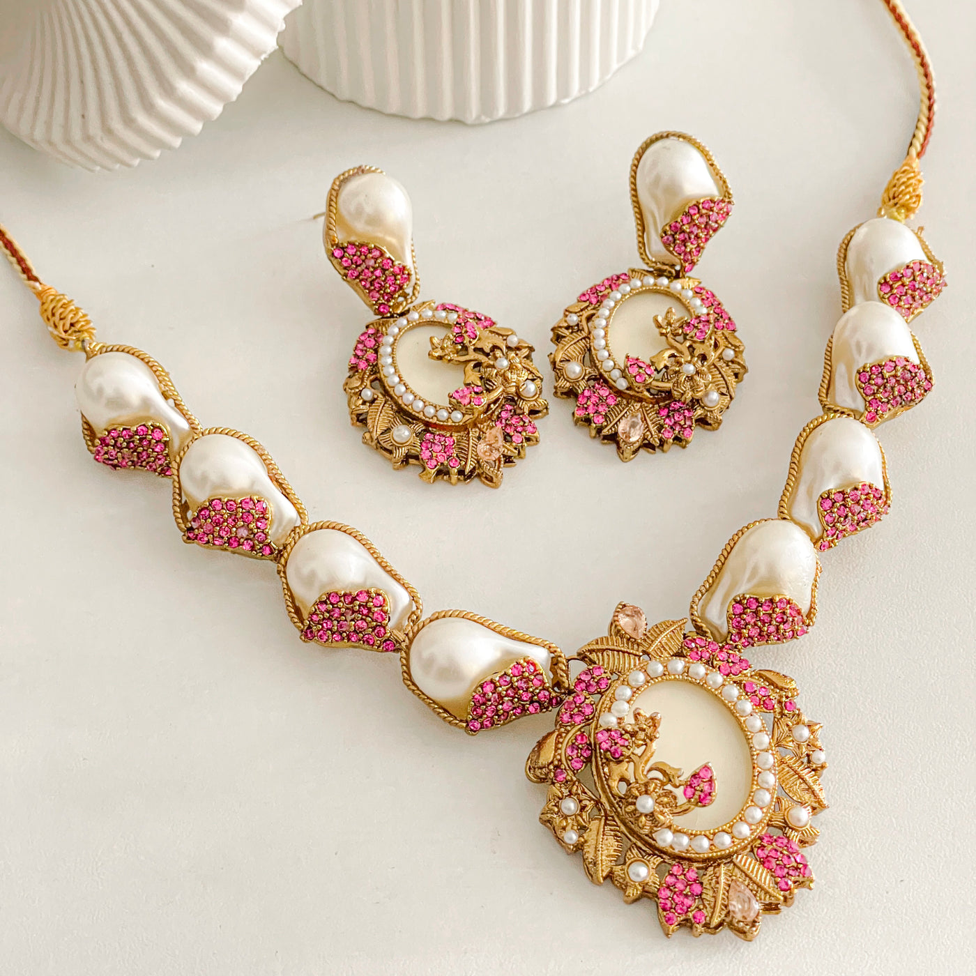 Abresham Necklace Set | S-65