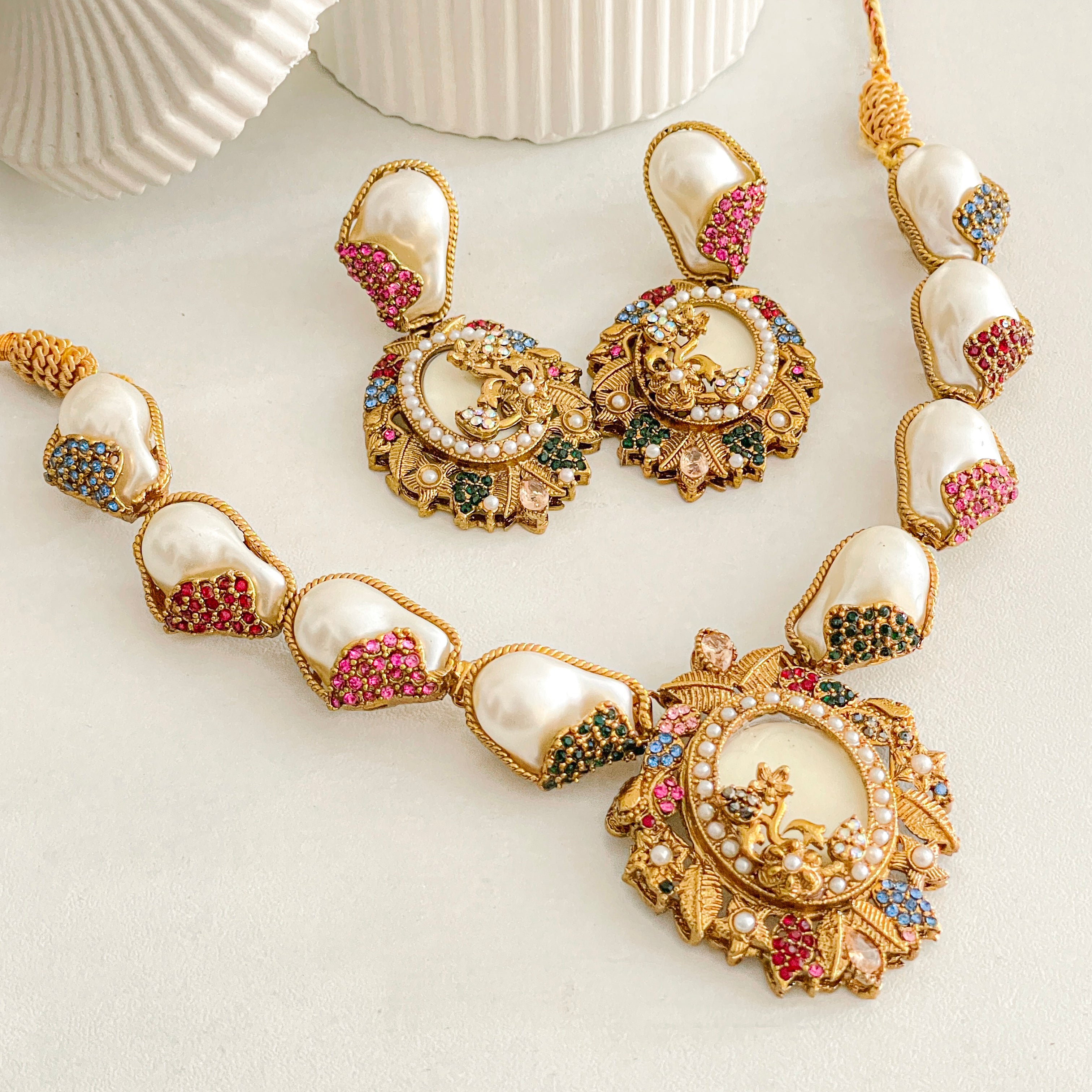 Abresham Necklace Set | S-65