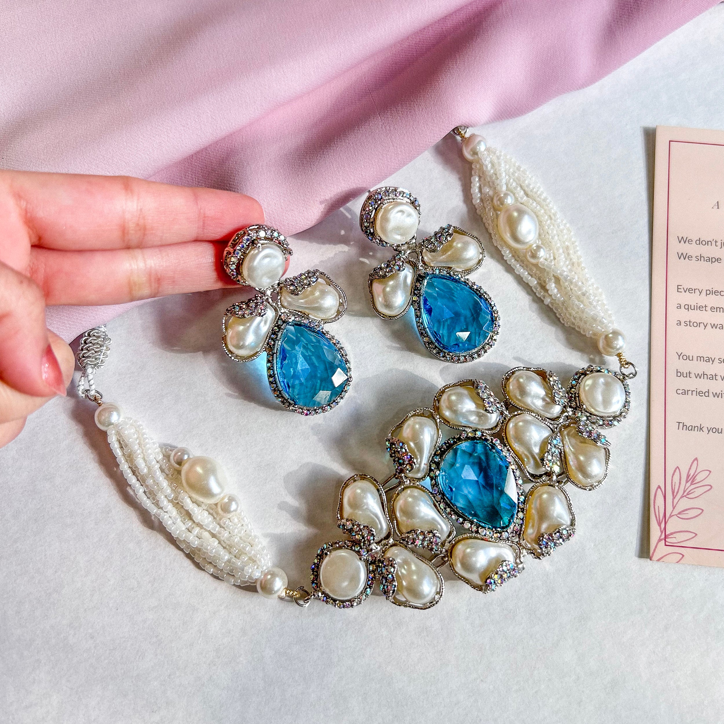Heera-e-Hunar Choker Set | S-45