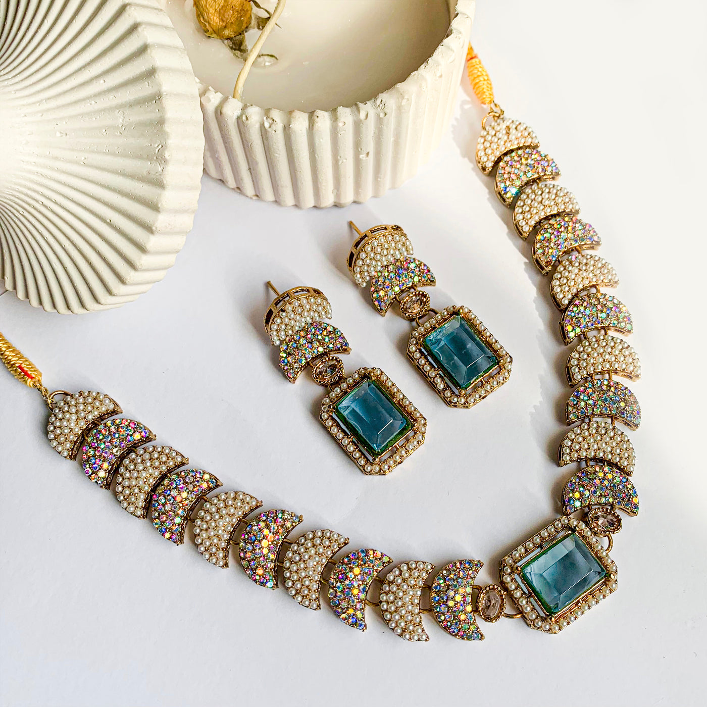 Dur-e-Fishan Necklace Set | S-63