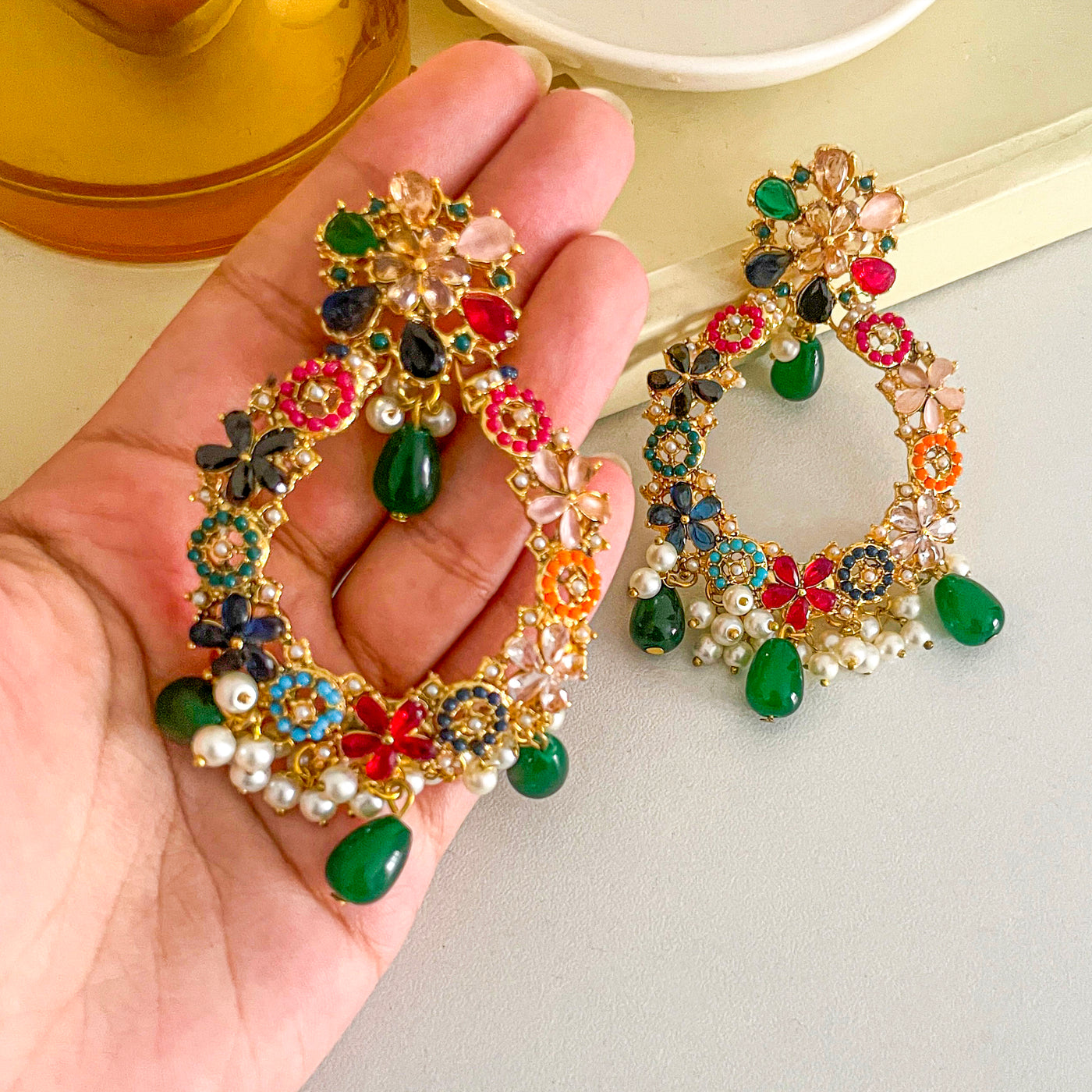 Baroqu-e-Nur Earrings | ER-122