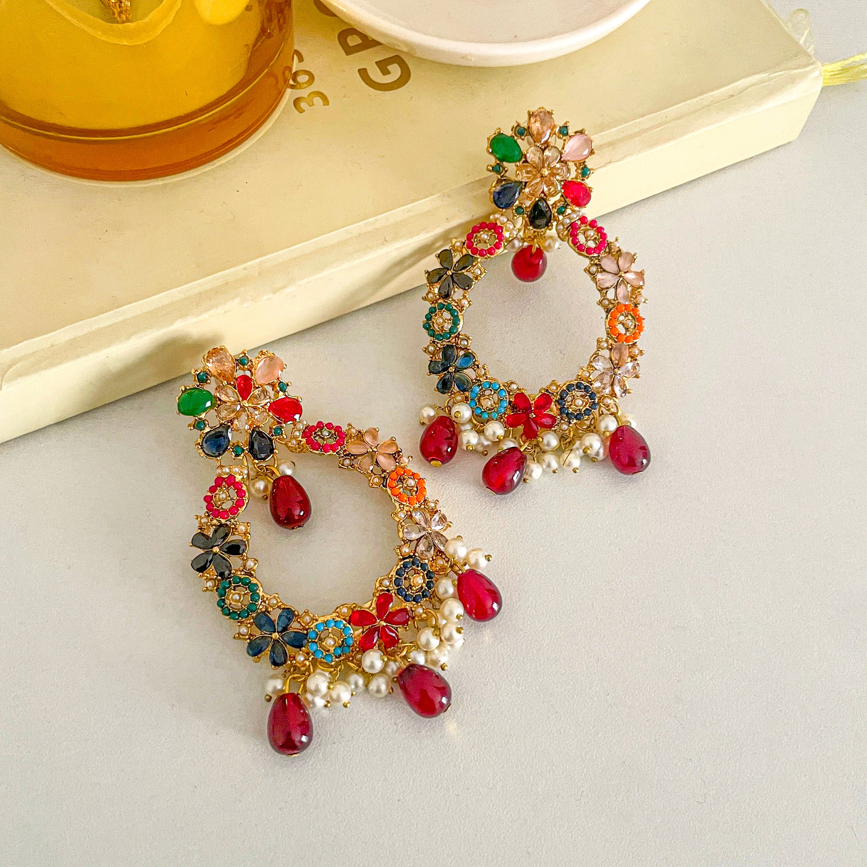 Baroqu-e-Nur Earrings | ER-122