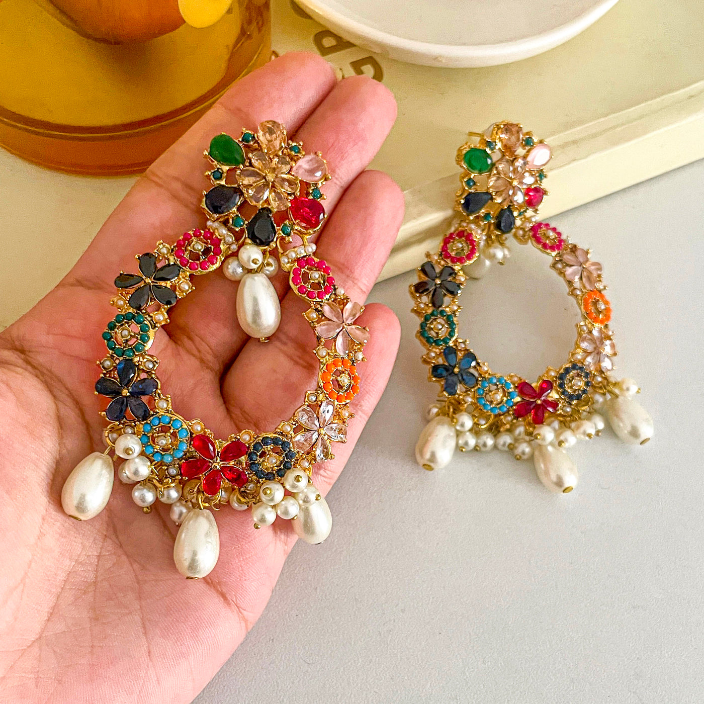 Baroqu-e-Nur Earrings | ER-122