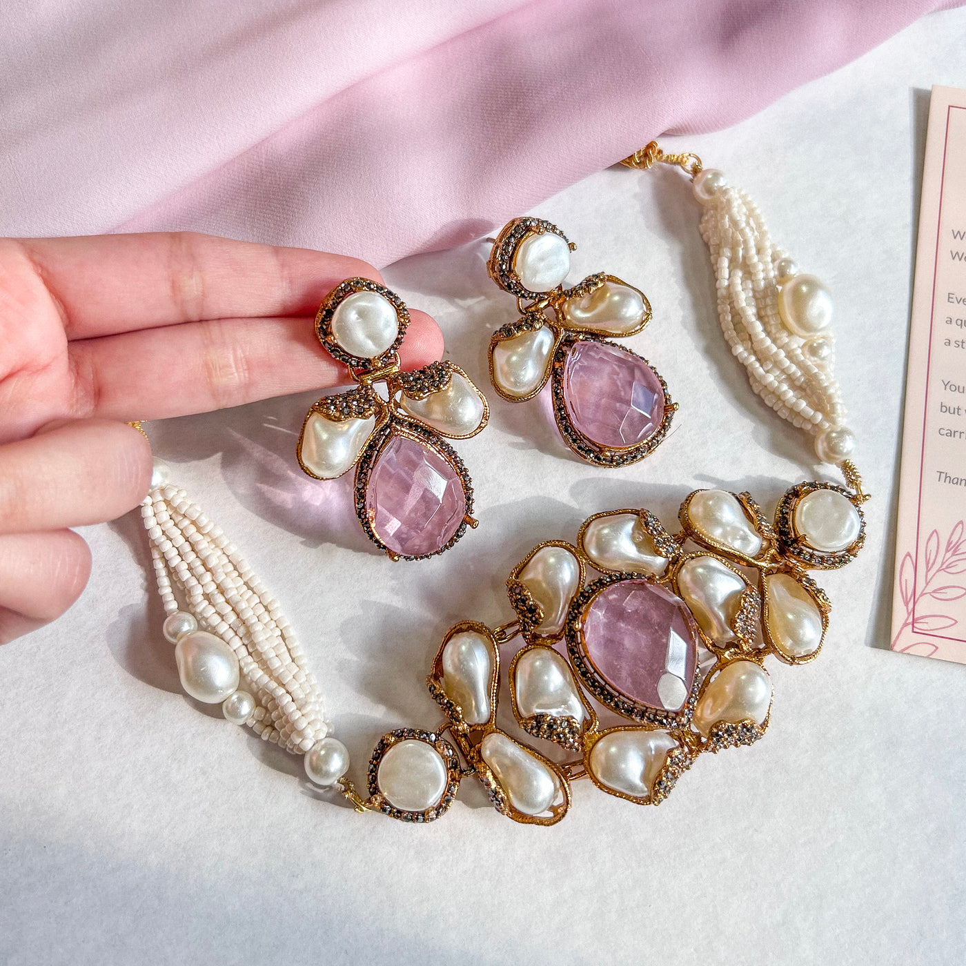 Heera-e-Hunar Choker Set | S-45