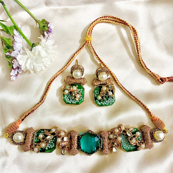 Shan-e-Heera Choker Set | CS-48