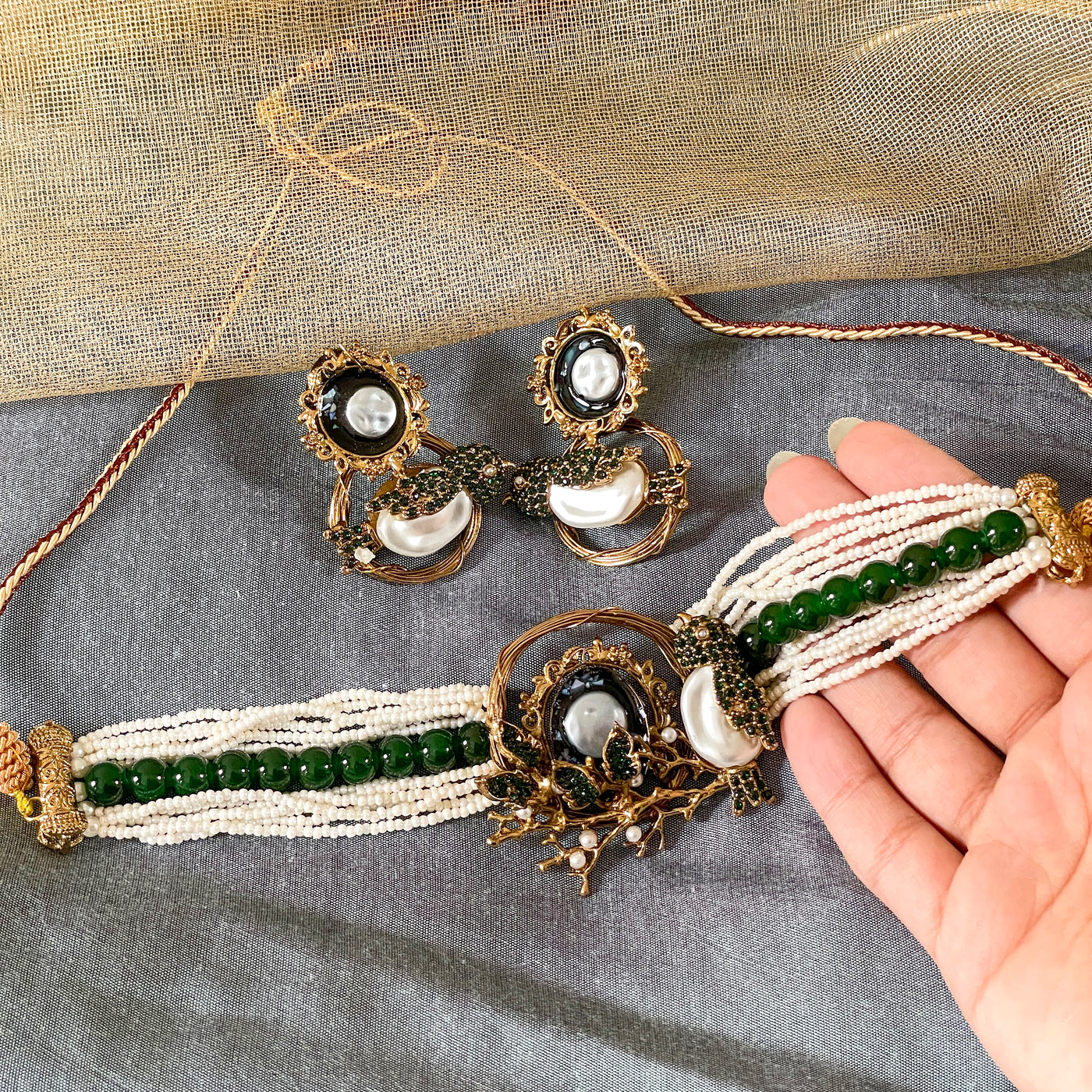 Parinaaz Choker Set | CS-59