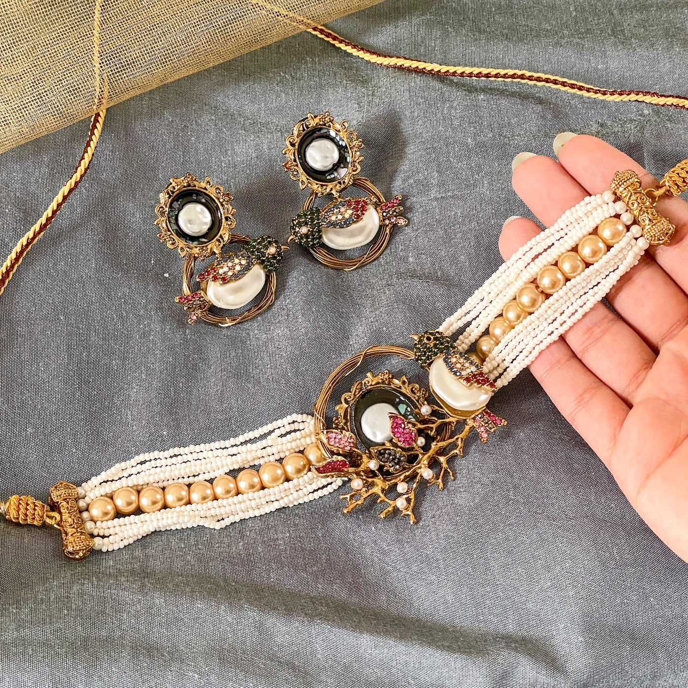Parinaaz Choker Set | CS-59