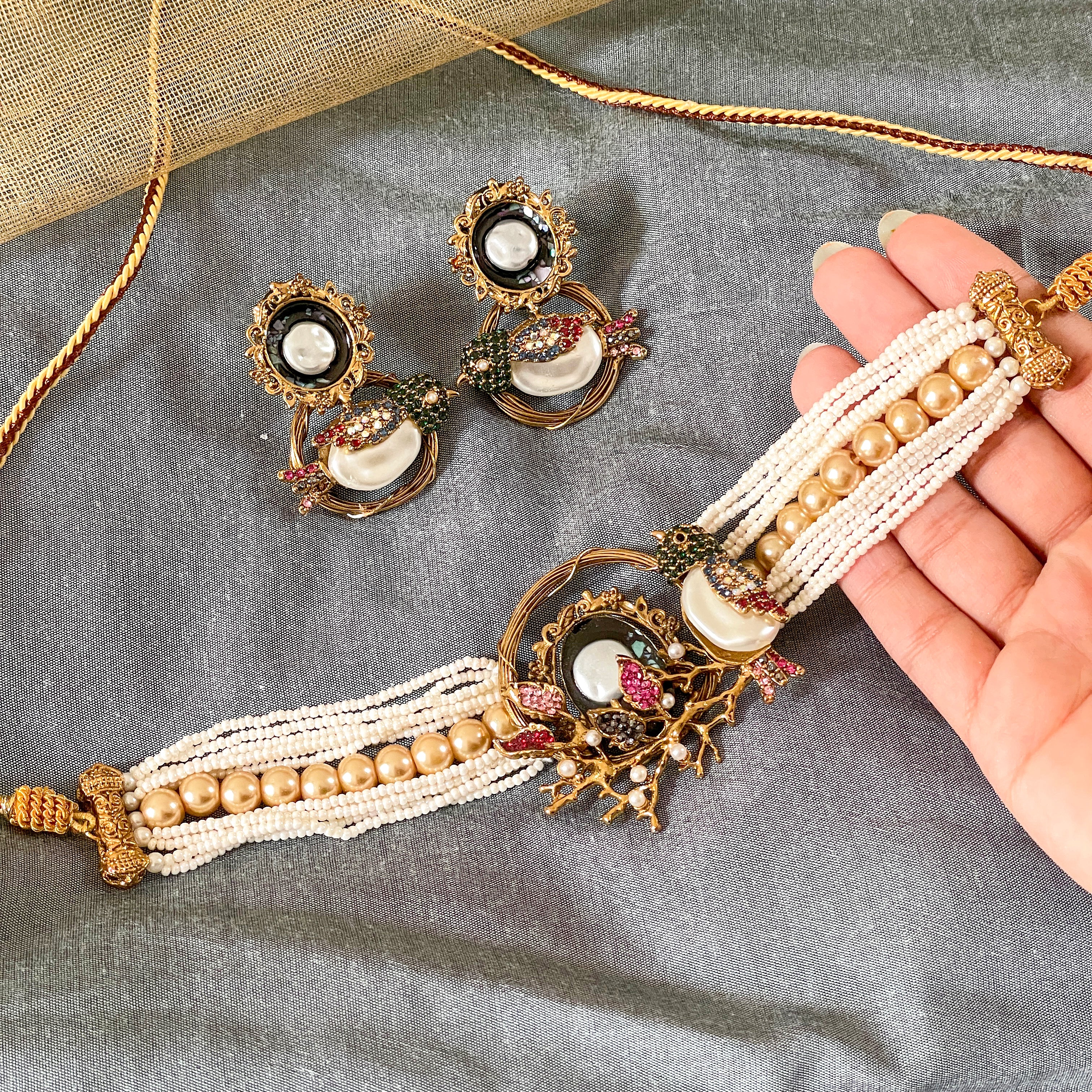 Parinaaz Choker Set | CS-59