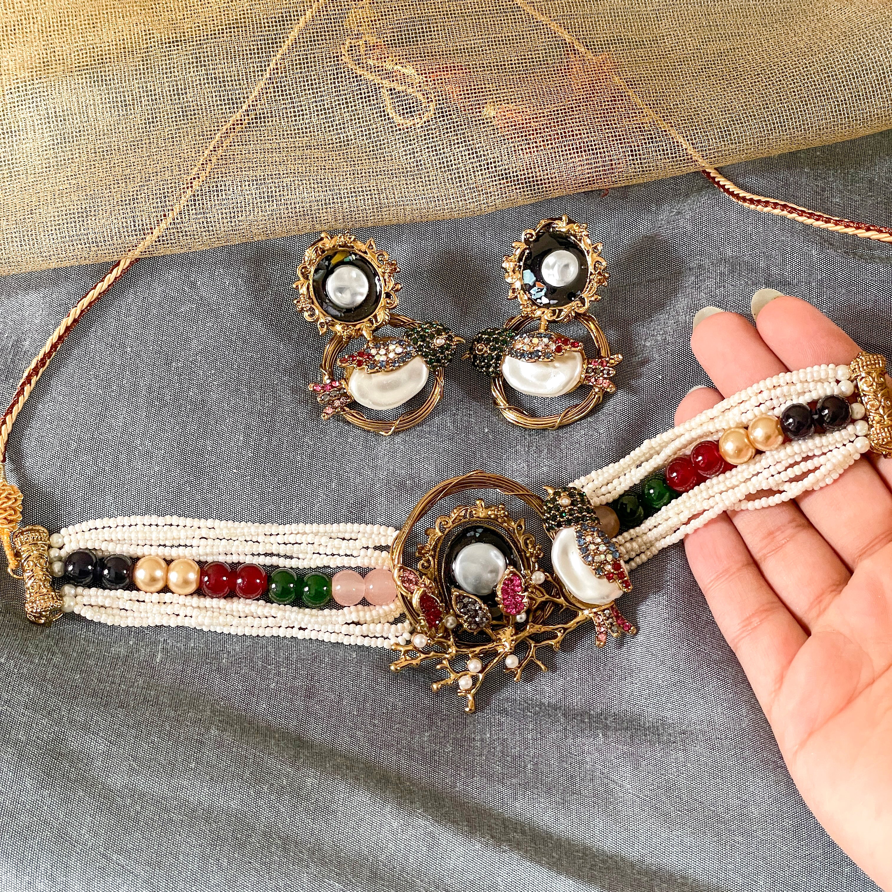 Parinaaz Choker Set | CS-59