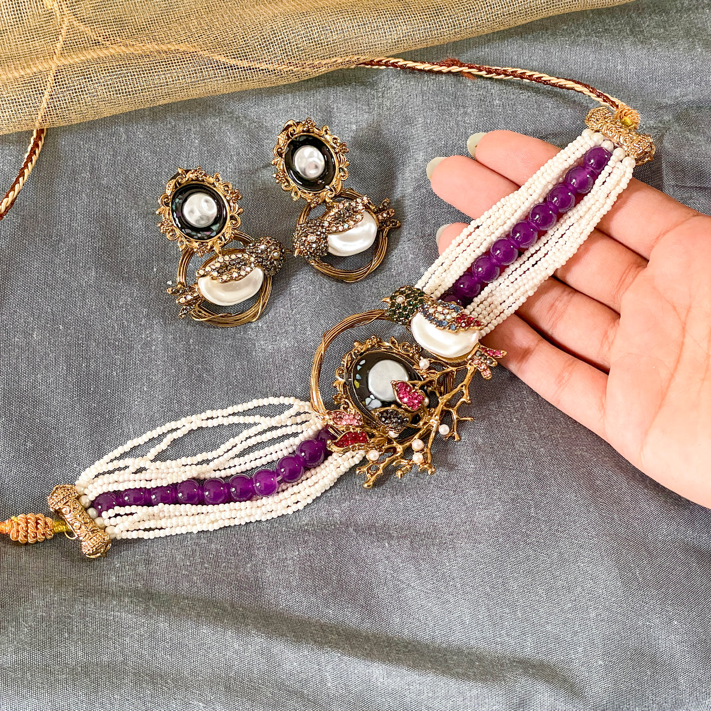 Parinaaz Choker Set | CS-59