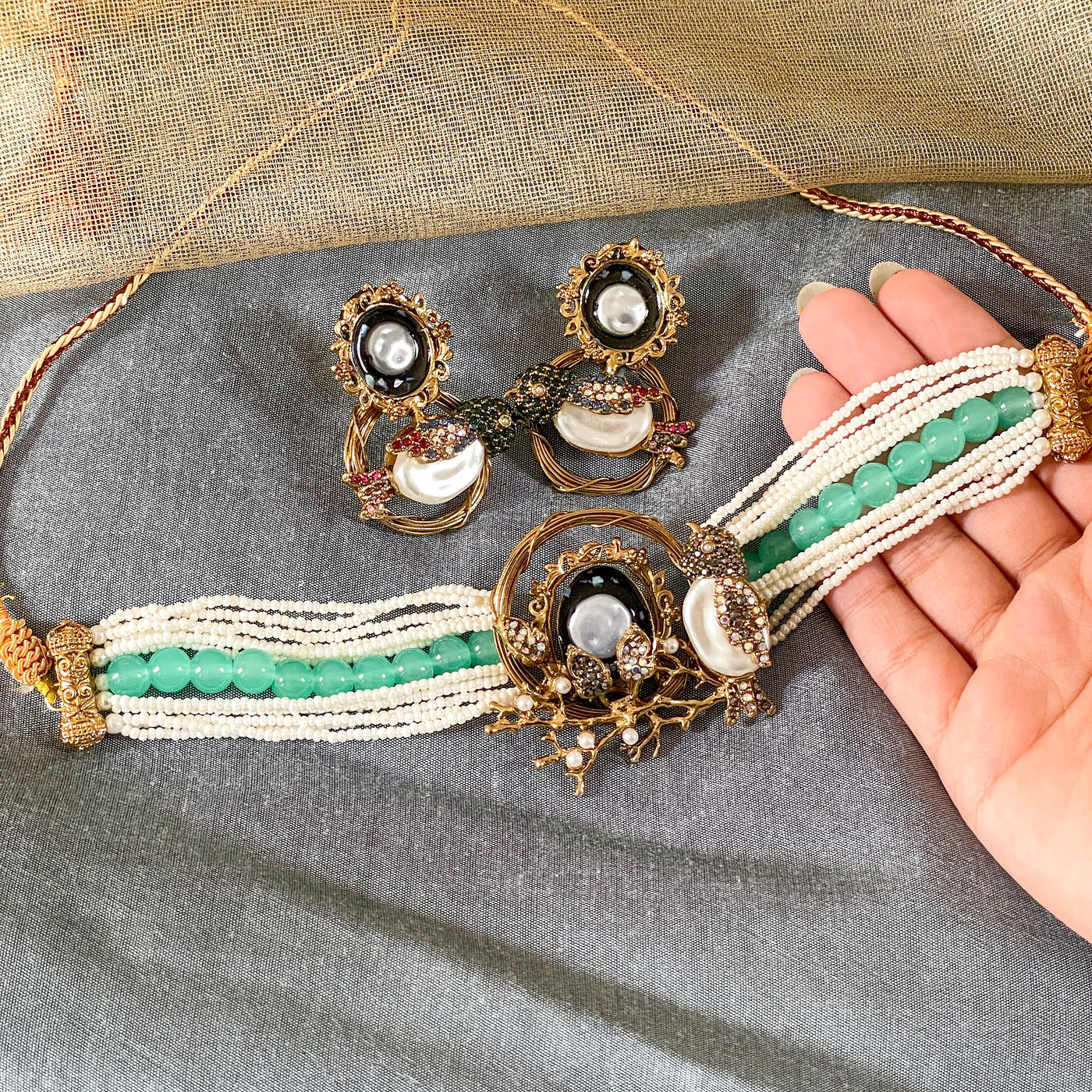 Parinaaz Choker Set | CS-59