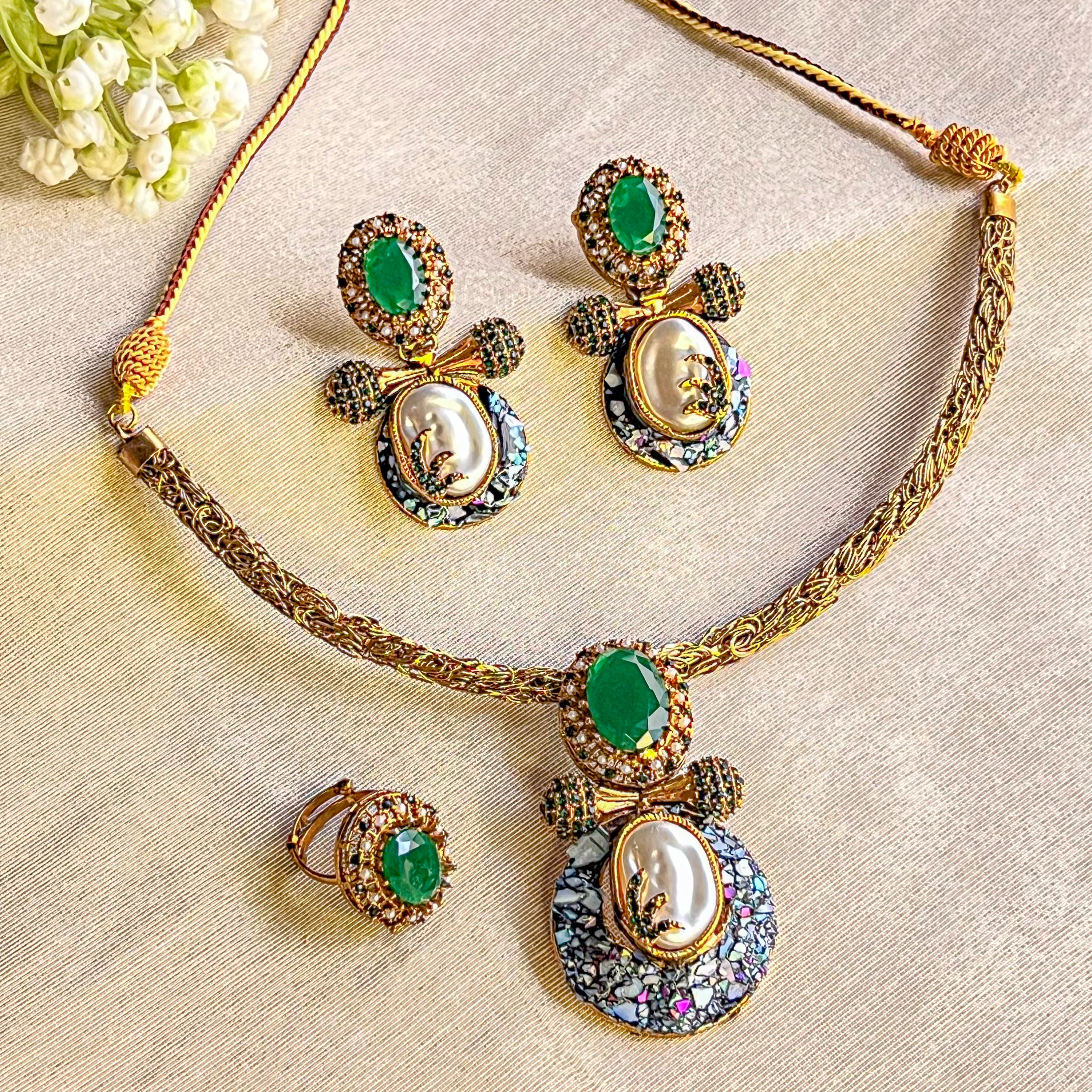 Gul-e-Aftab Choker Set | CS-60