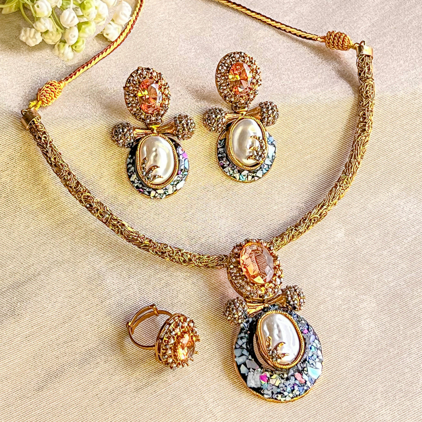 Gul-e-Aftab Choker Set | CS-60