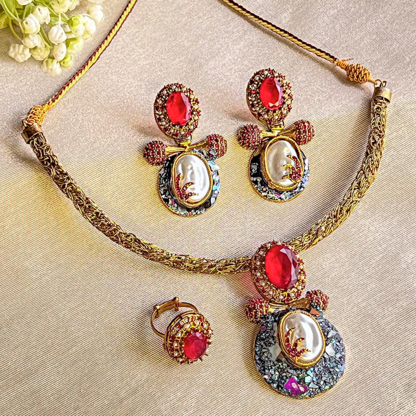 Gul-e-Aftab Choker Set | CS-60