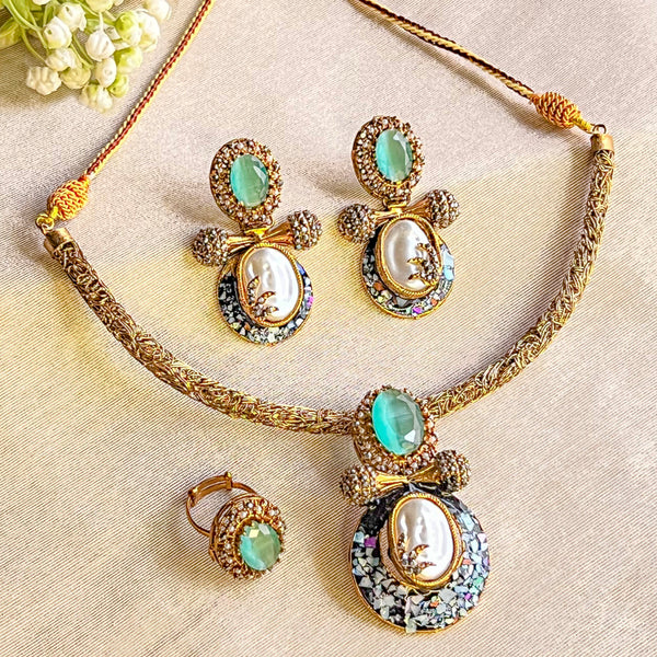 Gul-e-Aftab Choker Set | CS-60