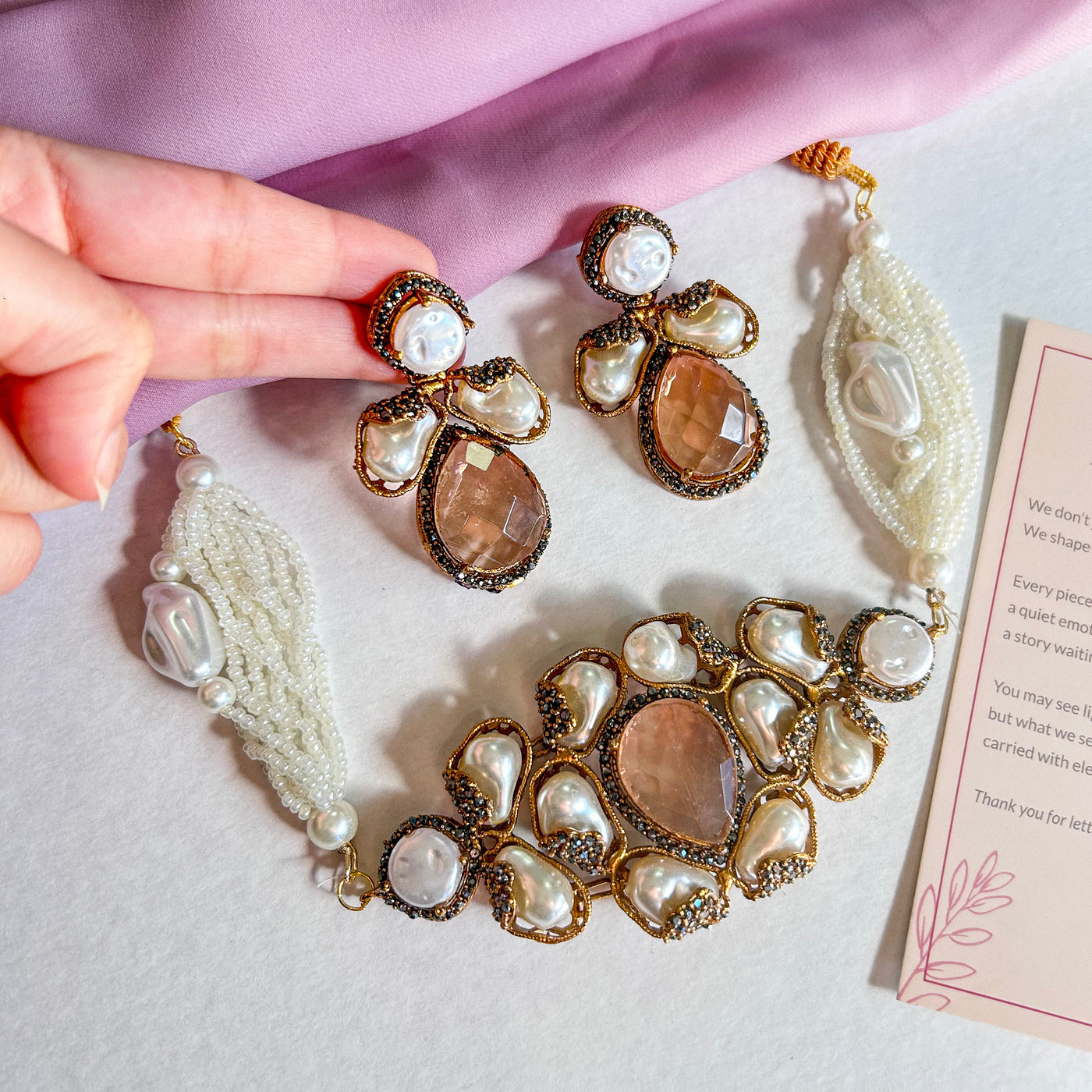 Heera-e-Hunar Choker Set | S-45