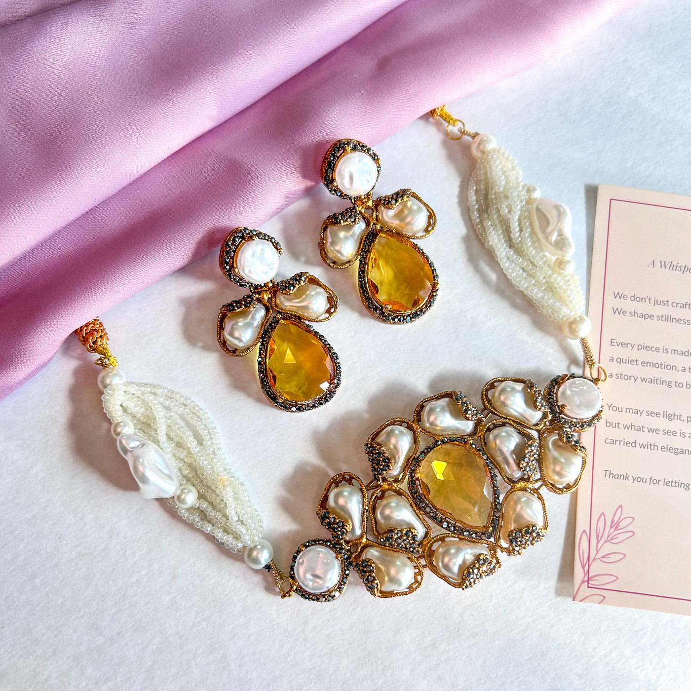 Heera-e-Hunar Choker Set | S-45
