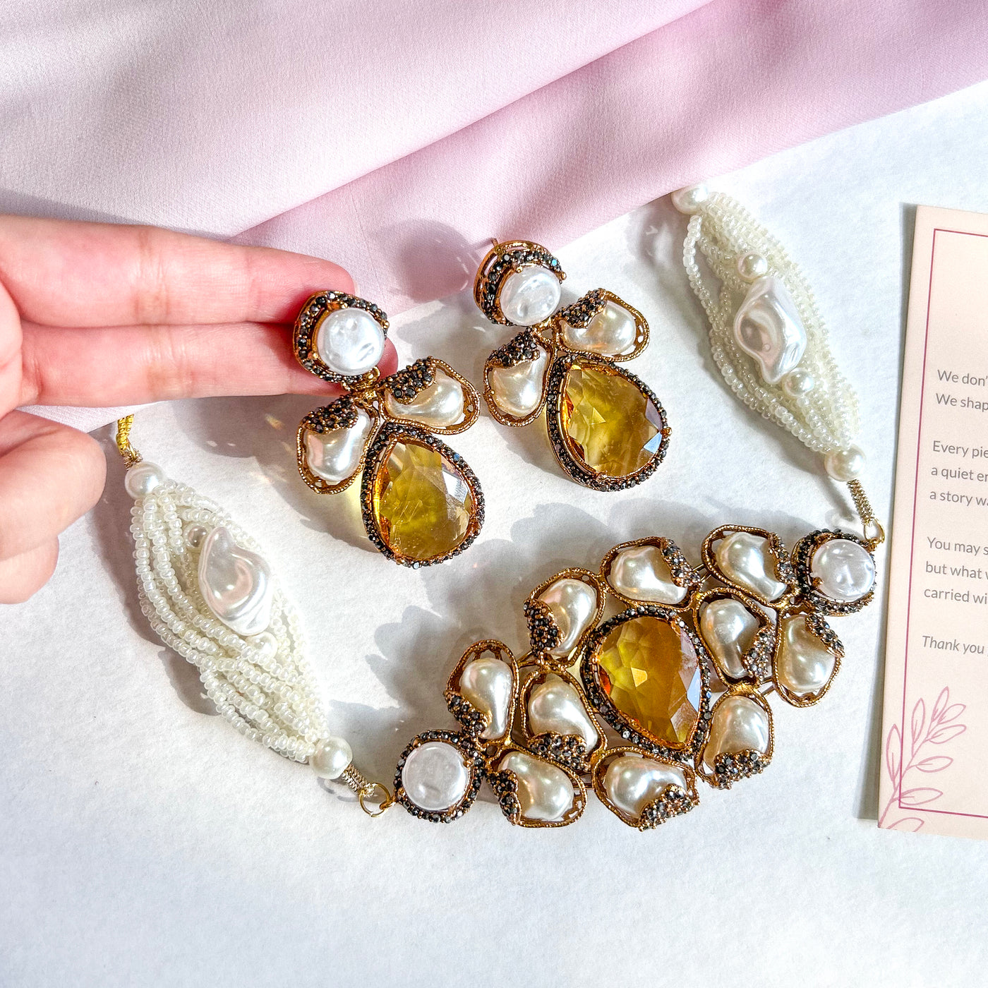 Heera-e-Hunar Choker Set | S-45