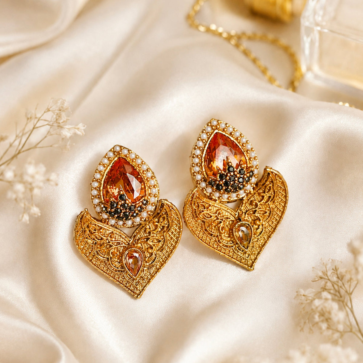 Dilruba Earrings - (ER-170)