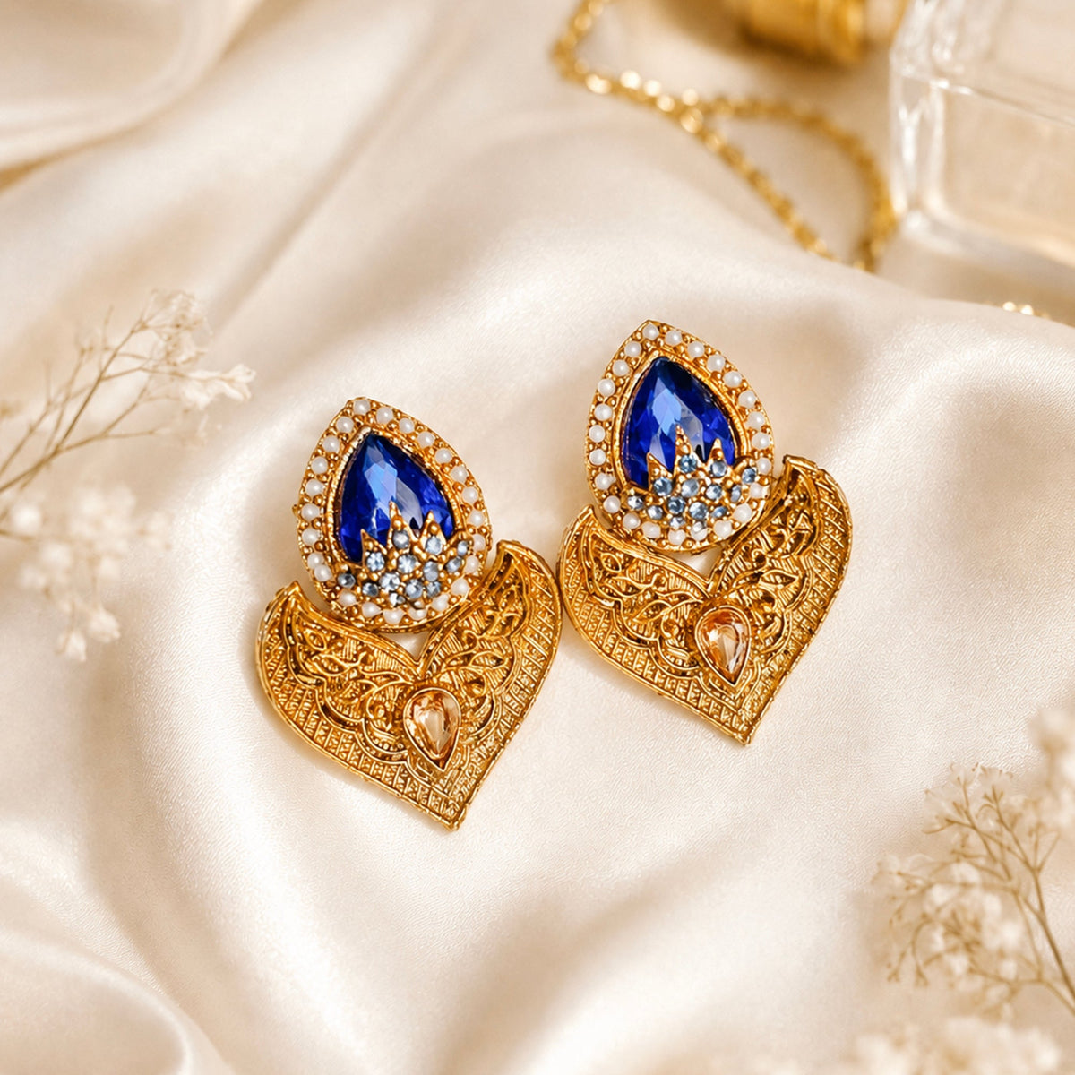 Dilruba Earrings - (ER-170)
