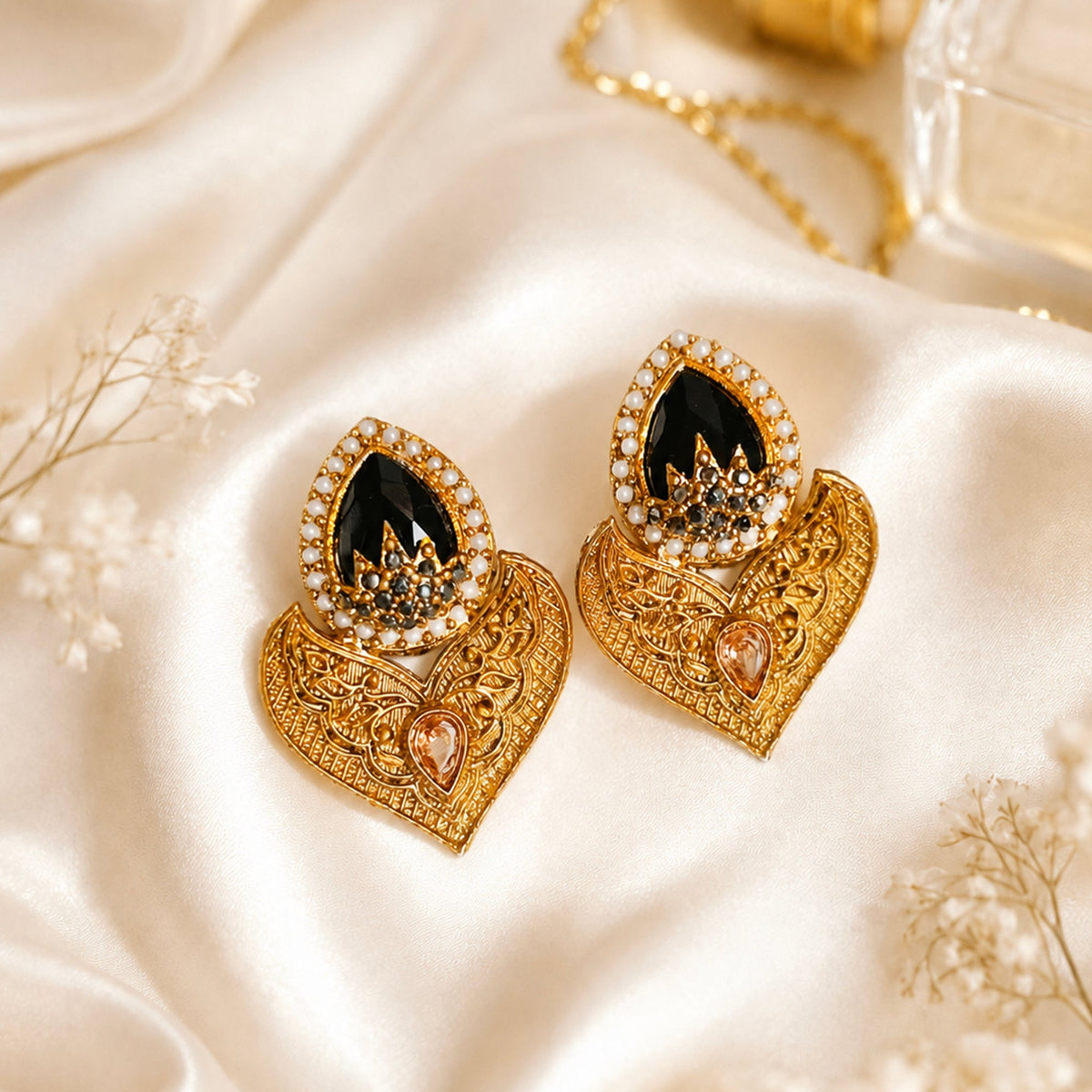 Dilruba Earrings - (ER-170)