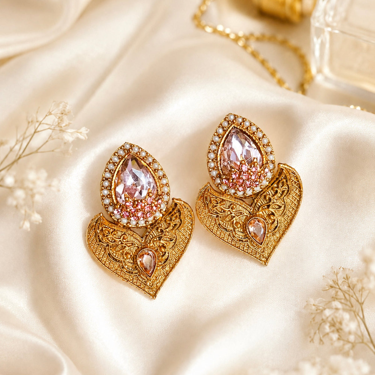 Dilruba Earrings - (ER-170)