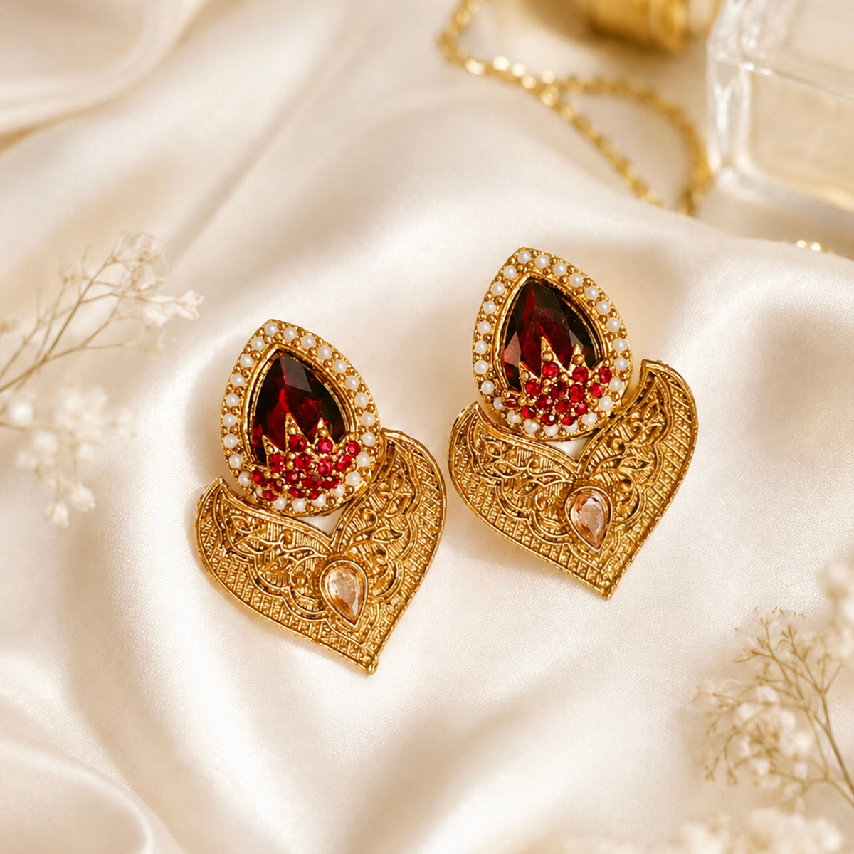 Dilruba Earrings - (ER-170)
