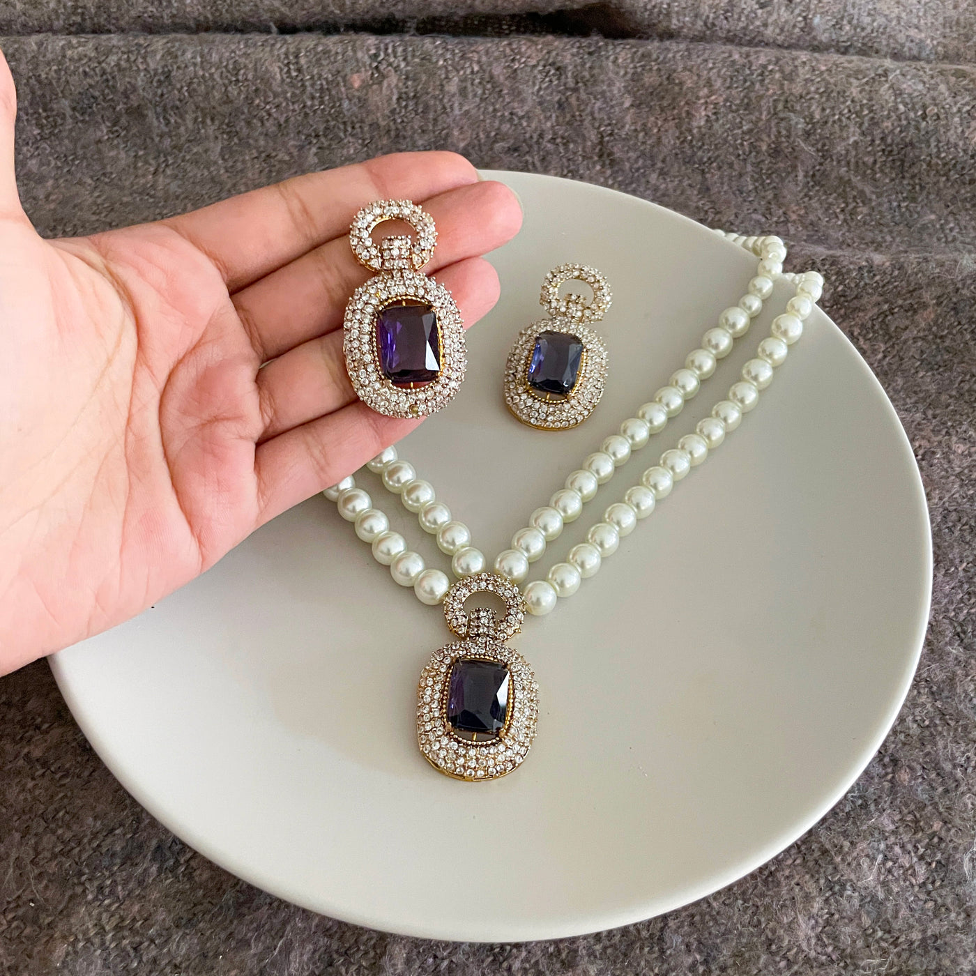 Dur-e-Husun Necklace Set | S-52