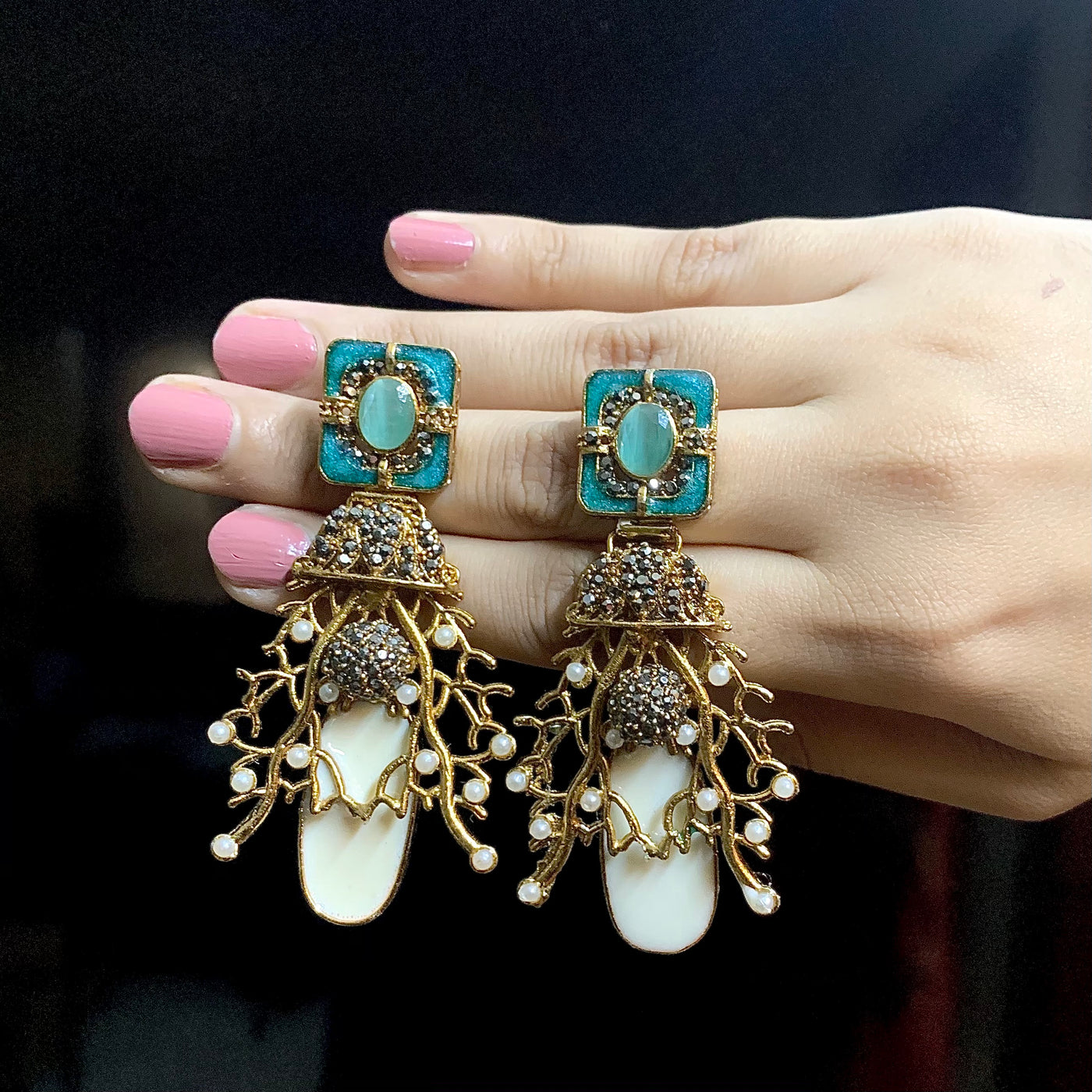 Noor Mahal Earrings | ER-68