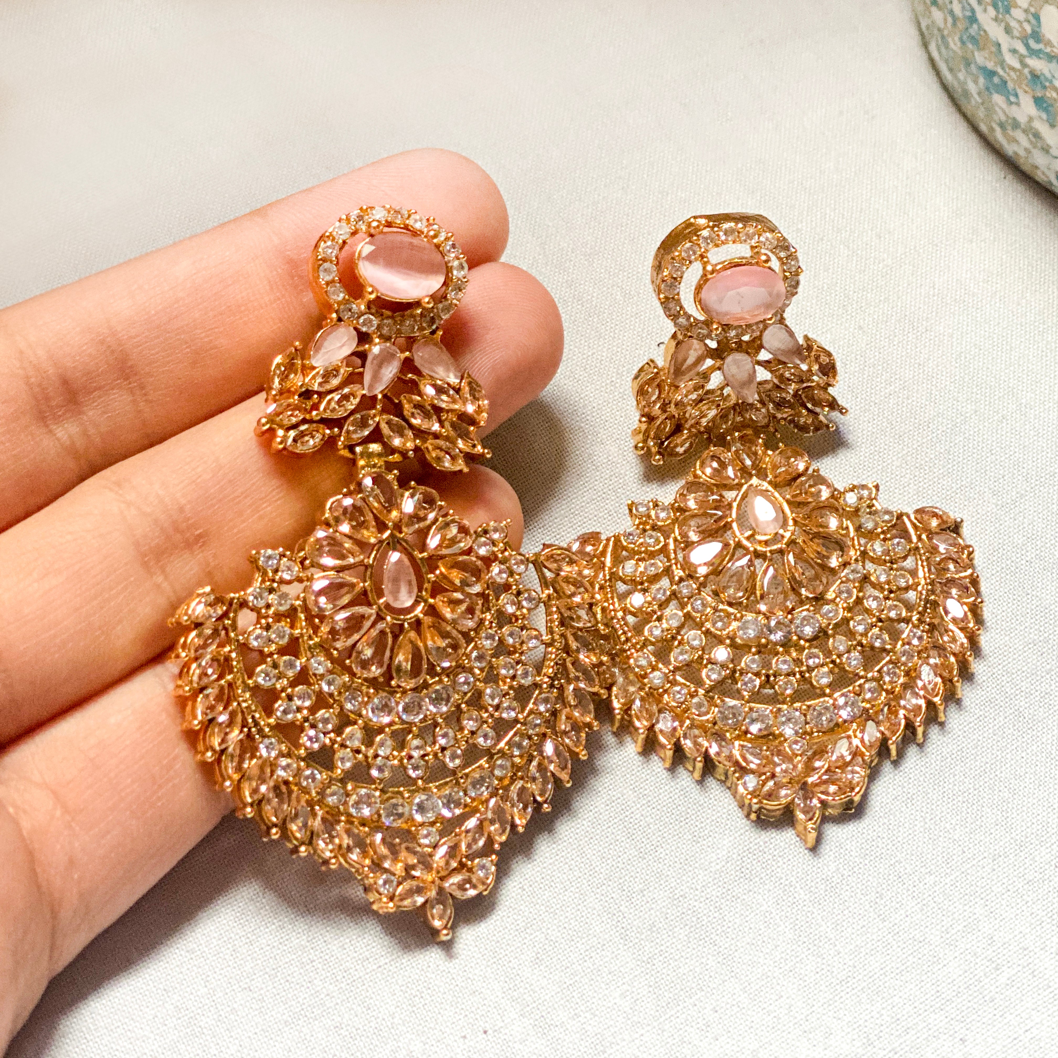 Chandni Moonlight Glow Earrings | ER-84