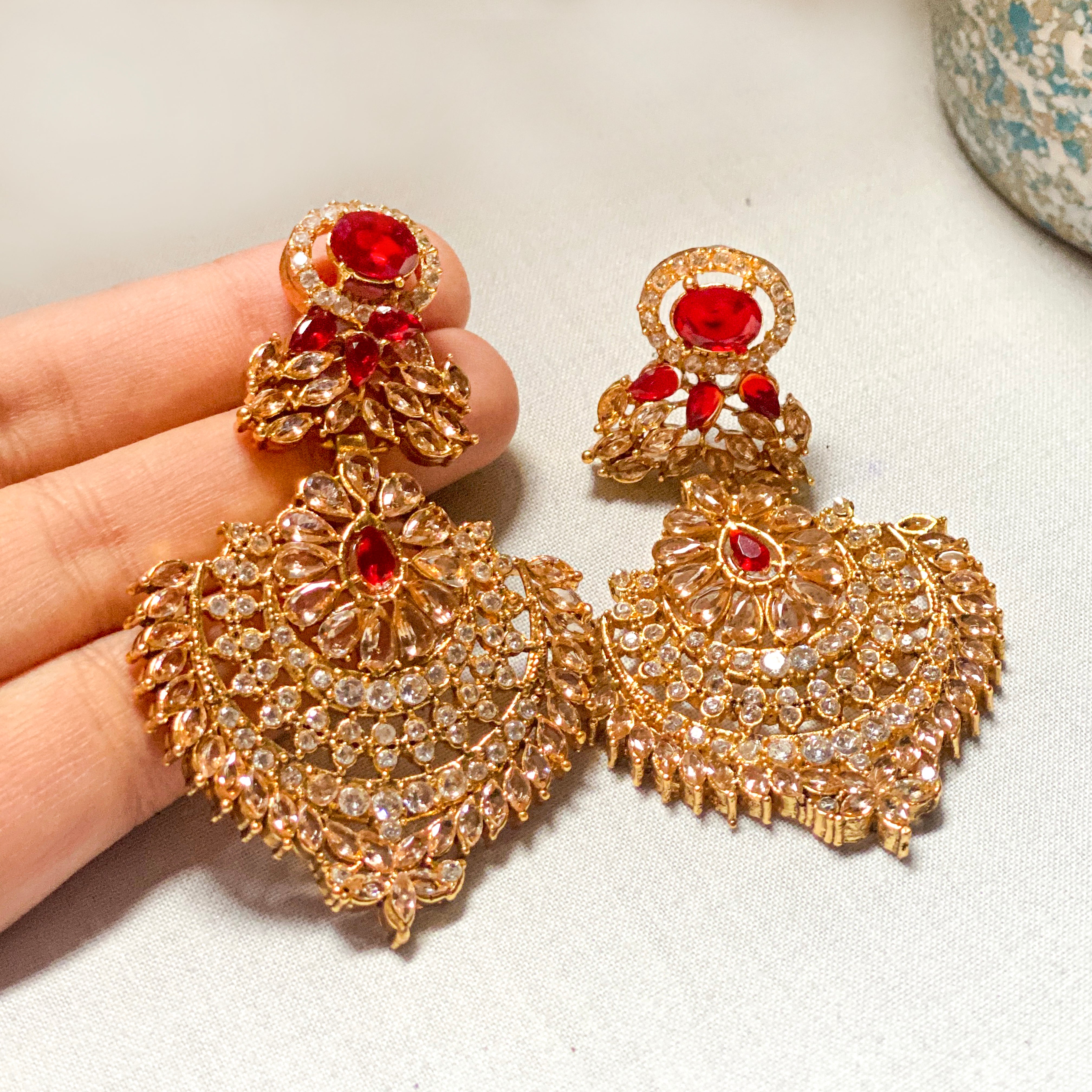 Chandni Moonlight Glow Earrings | ER-84