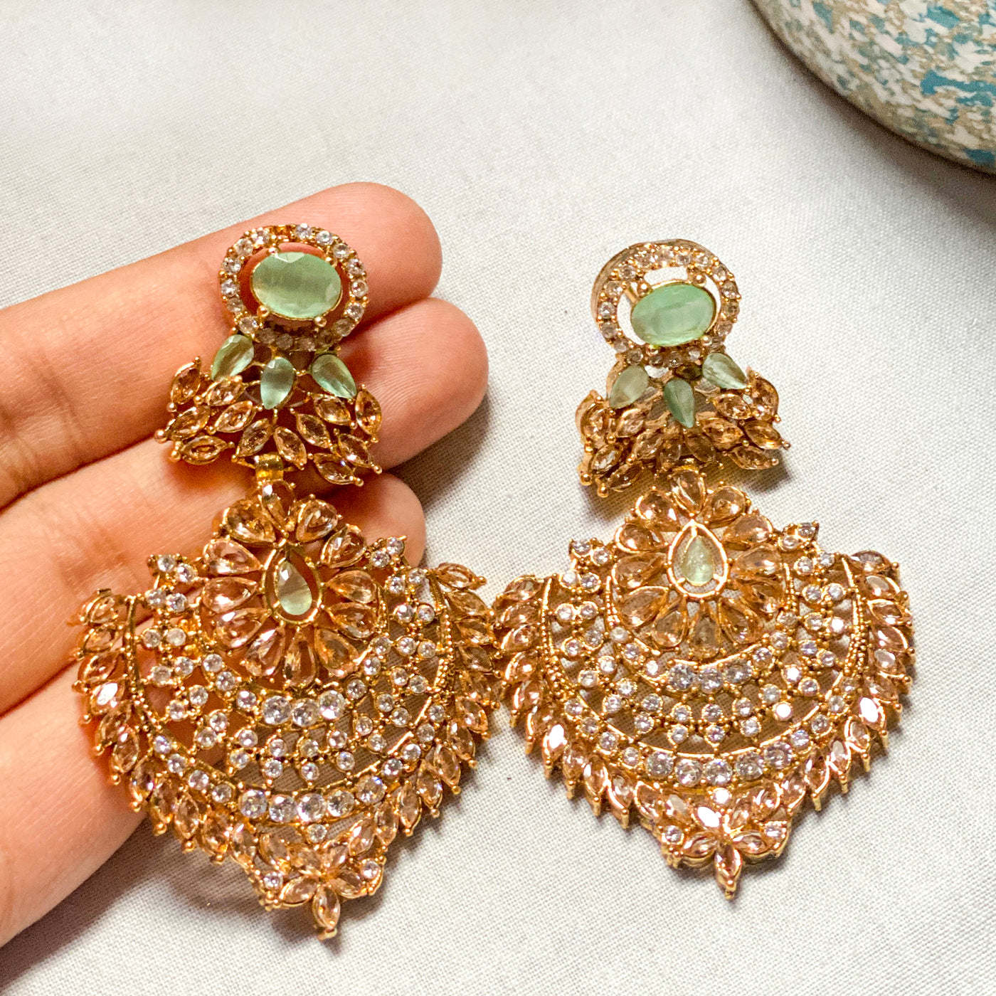 Chandni Moonlight Glow Earrings | ER-84