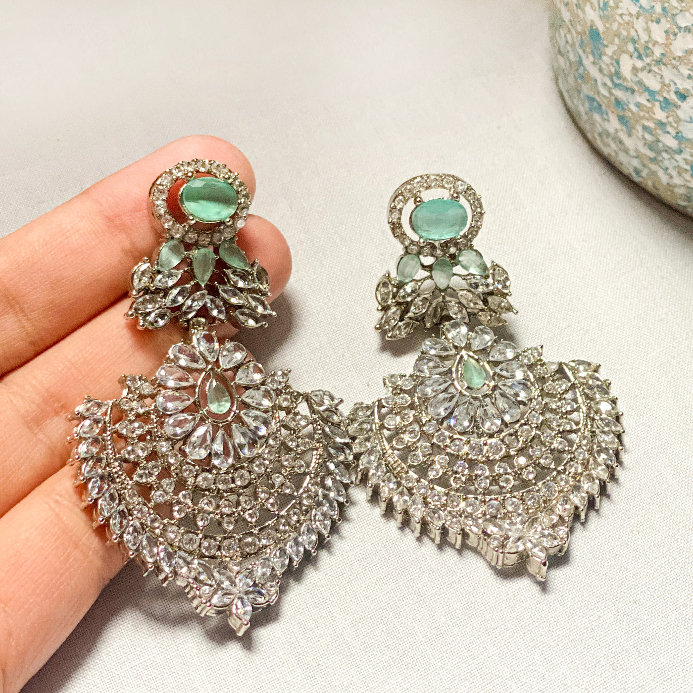 Chandni Moonlight Glow Earrings | ER-84