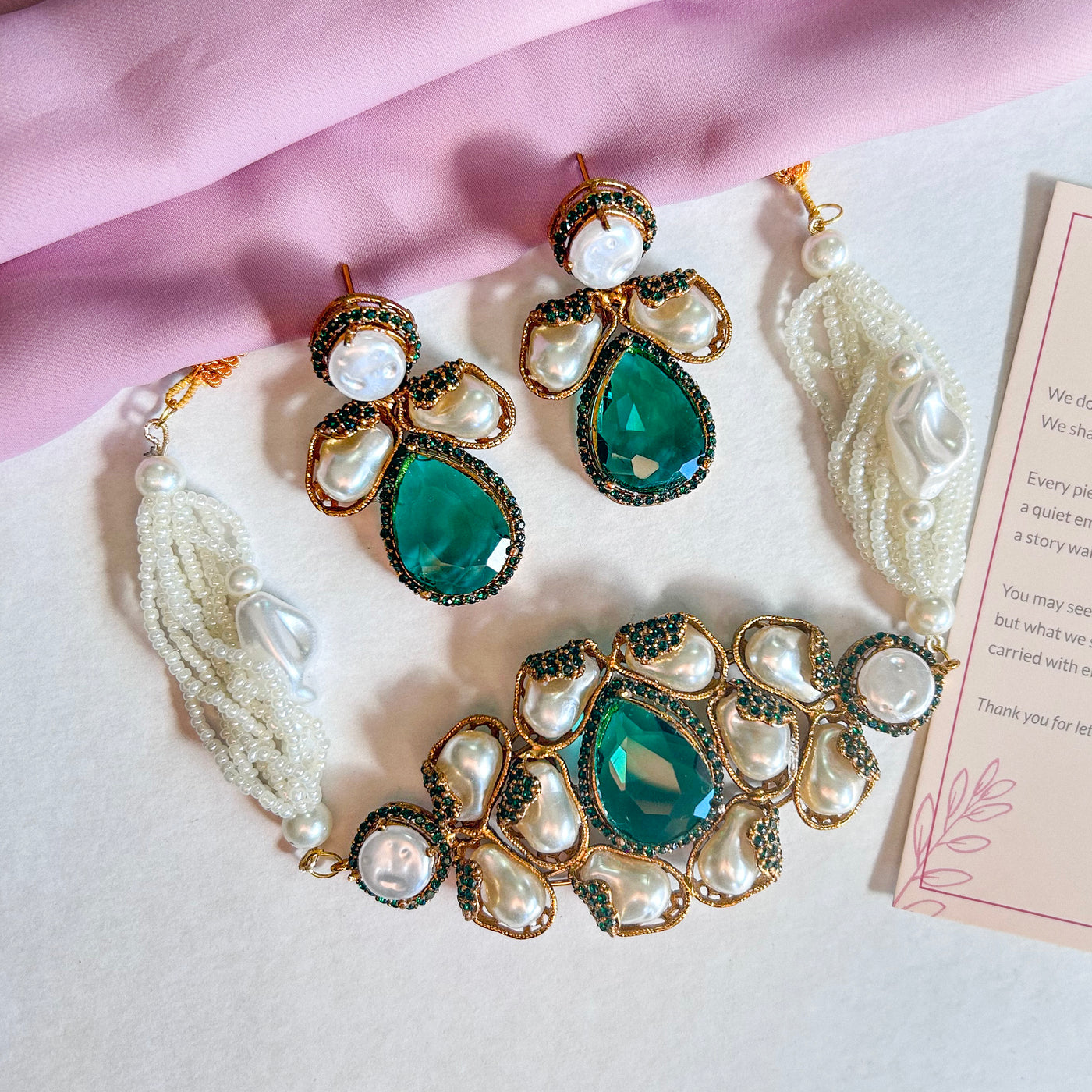 Heera-e-Hunar Choker Set | S-45