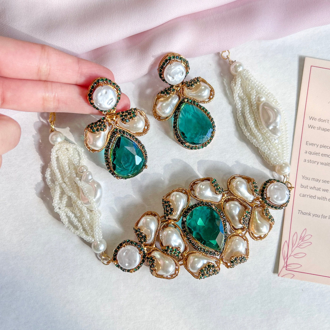 Heera-e-Hunar Choker Set | S-45