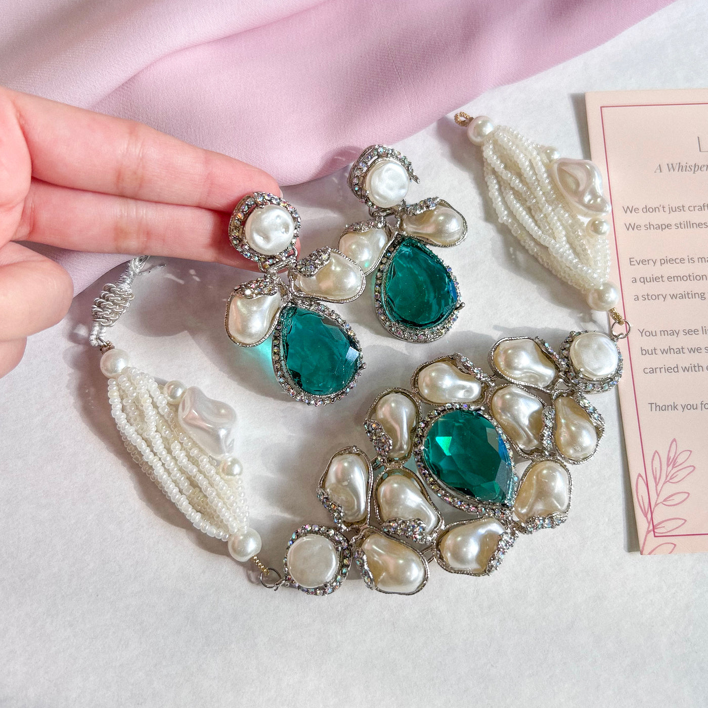 Heera-e-Hunar Choker Set | S-45