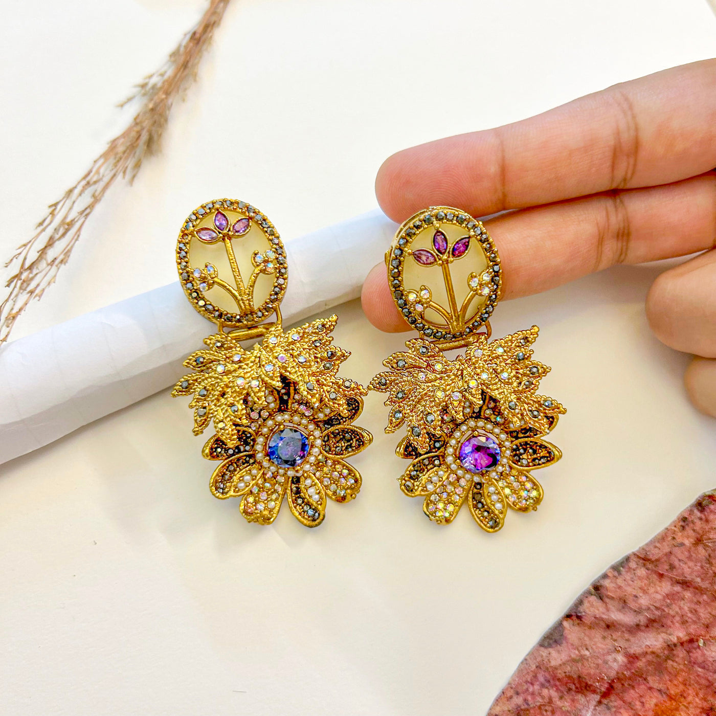 Barg-o-Gul Earrings | ER-126