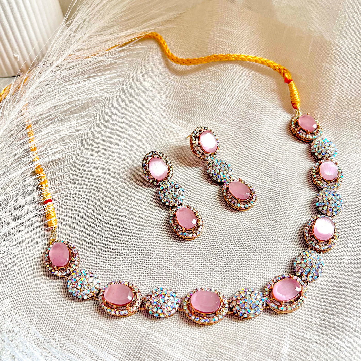 Gohar-e-Aab Necklace Set | S-62