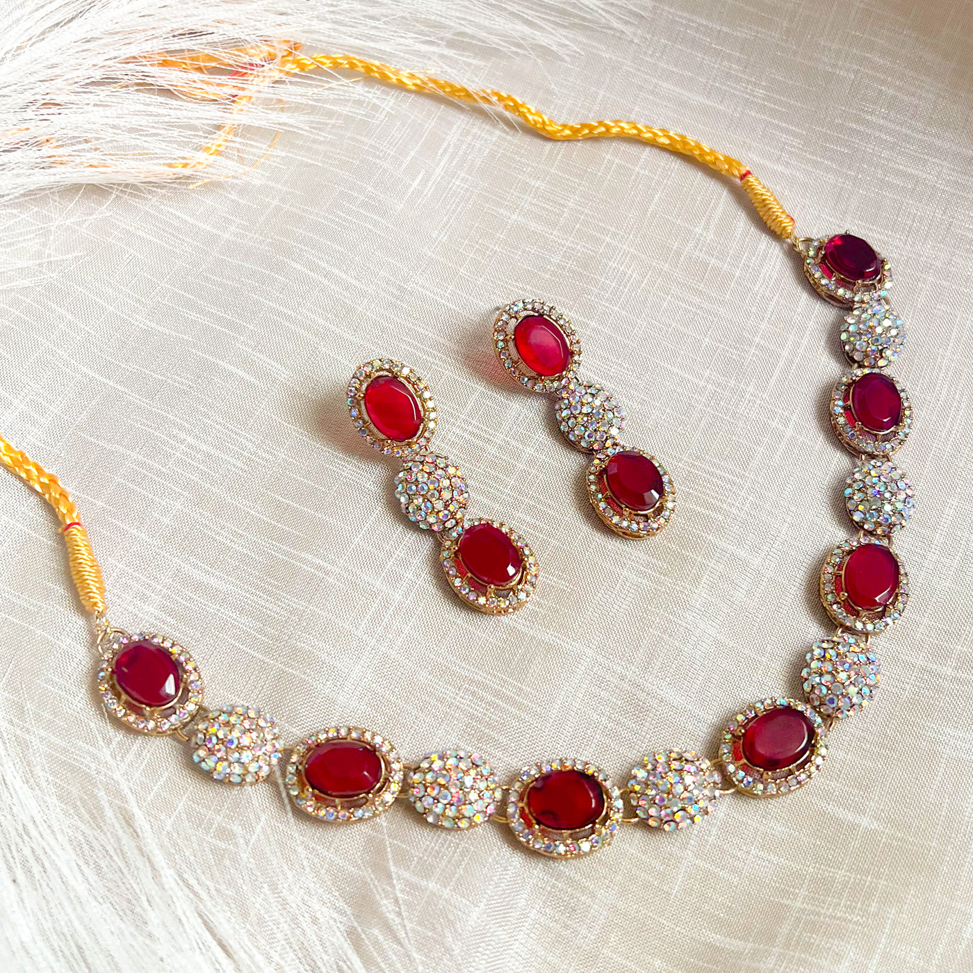 Gohar-e-Aab Necklace Set | S-62