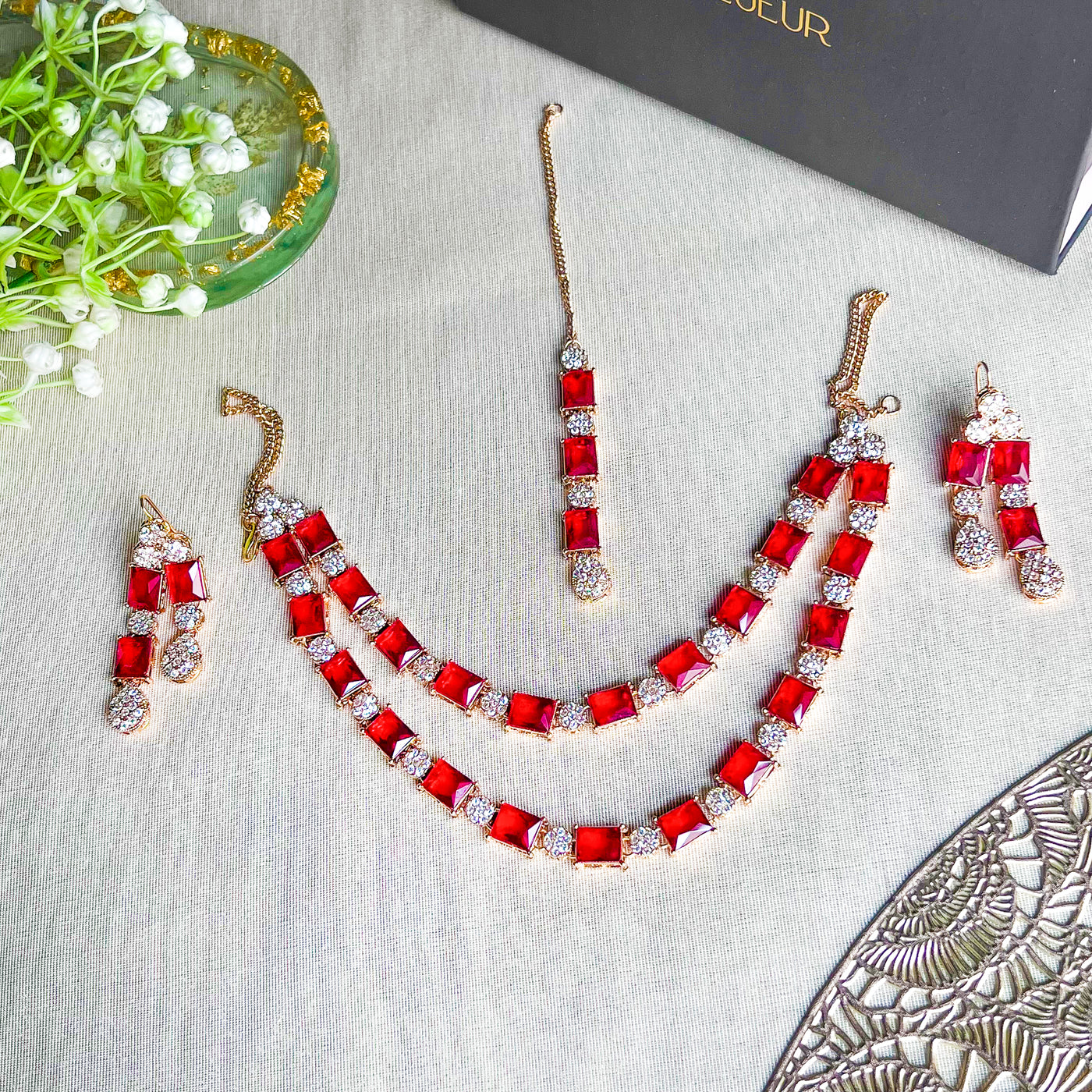Nigah-e-Naaz Necklace Set | S-60