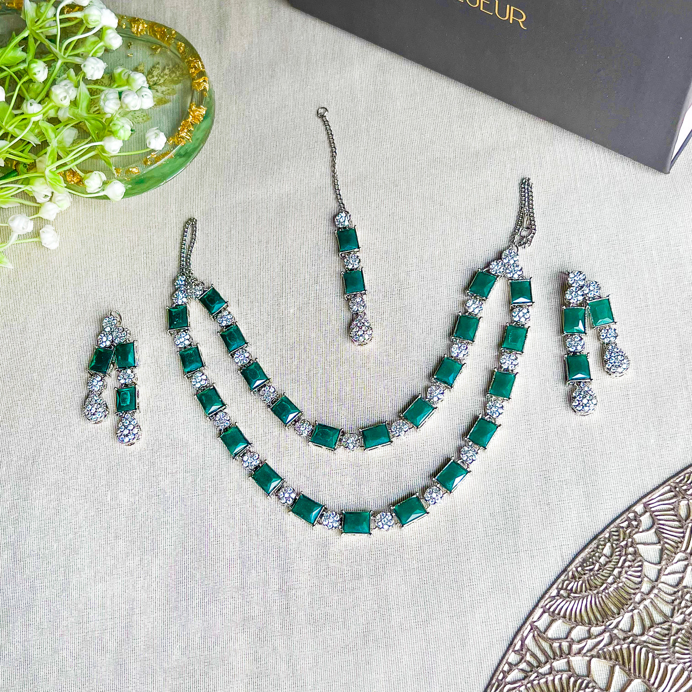 Nigah-e-Naaz Necklace Set | S-60