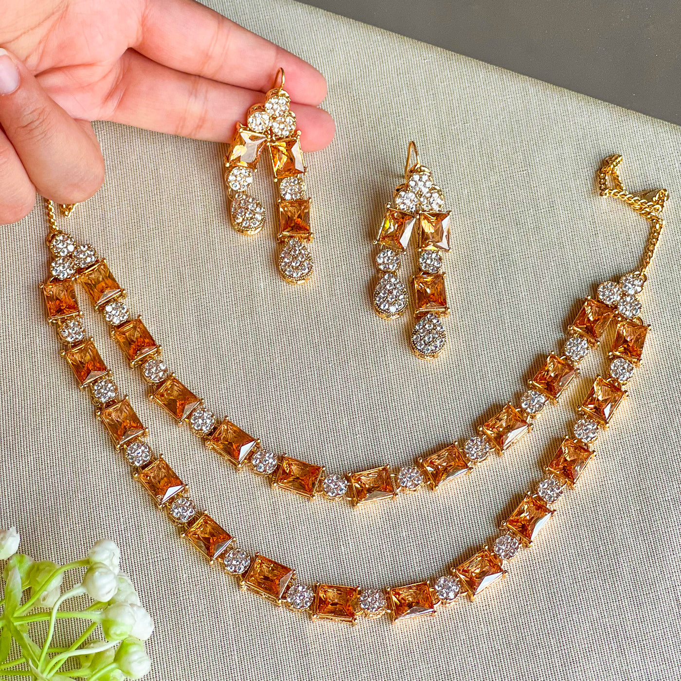 Nigah-e-Naaz Necklace Set | S-60