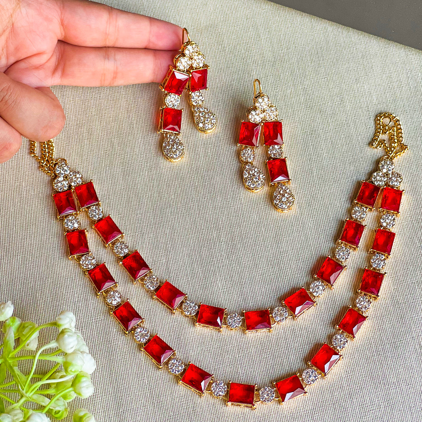 Nigah-e-Naaz Necklace Set | S-60