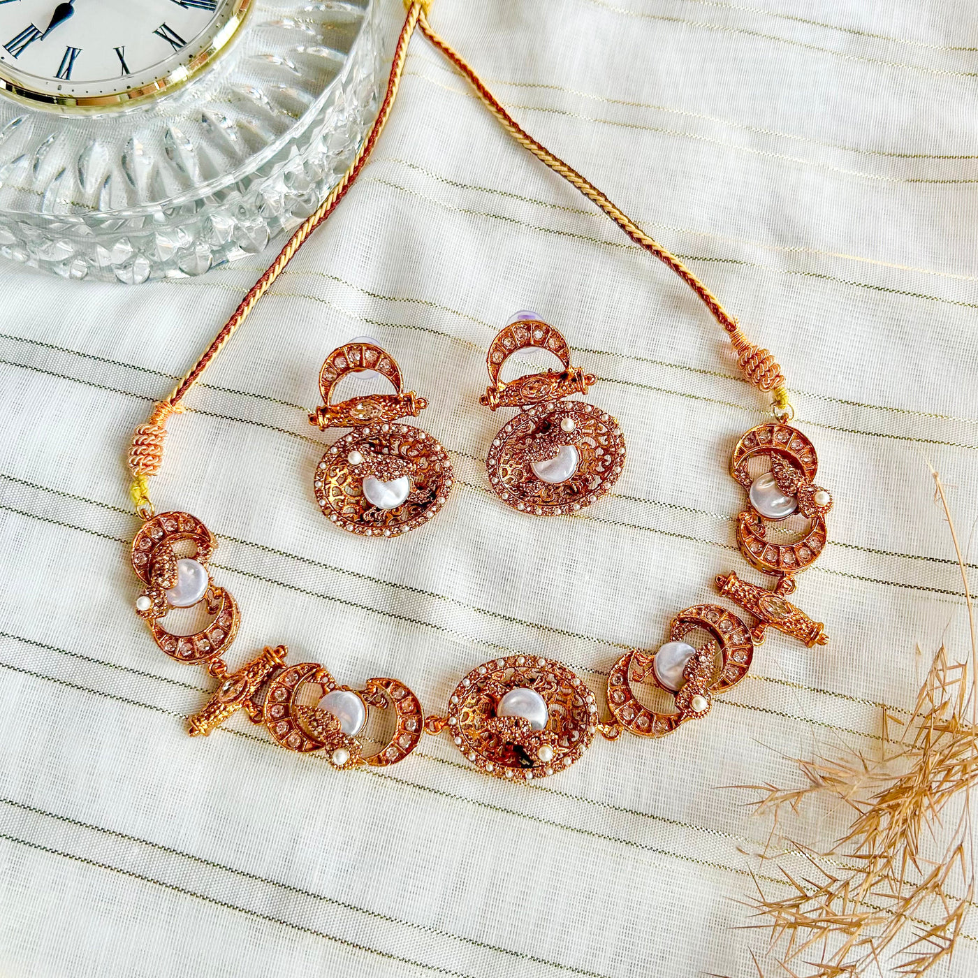 Mahpara Necklace Set | S-72